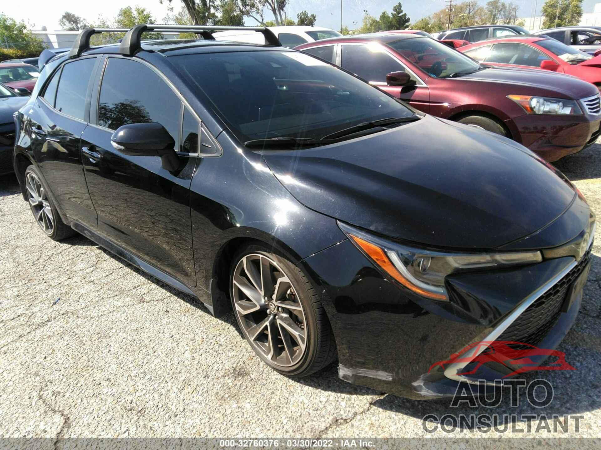 TOYOTA COROLLA HATCHBACK 2020 - JTNC4RBE5L3081073