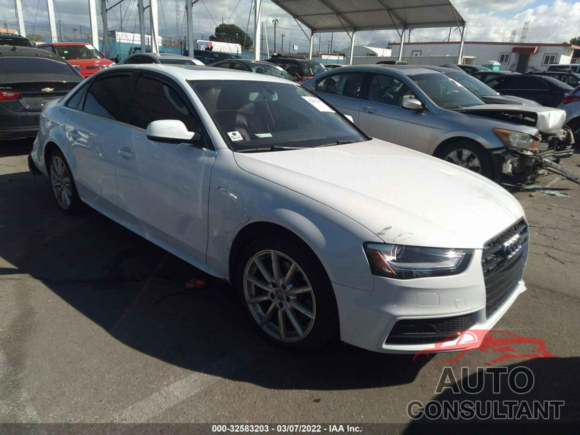 AUDI A4 2016 - WAUAFAFL2GN012039