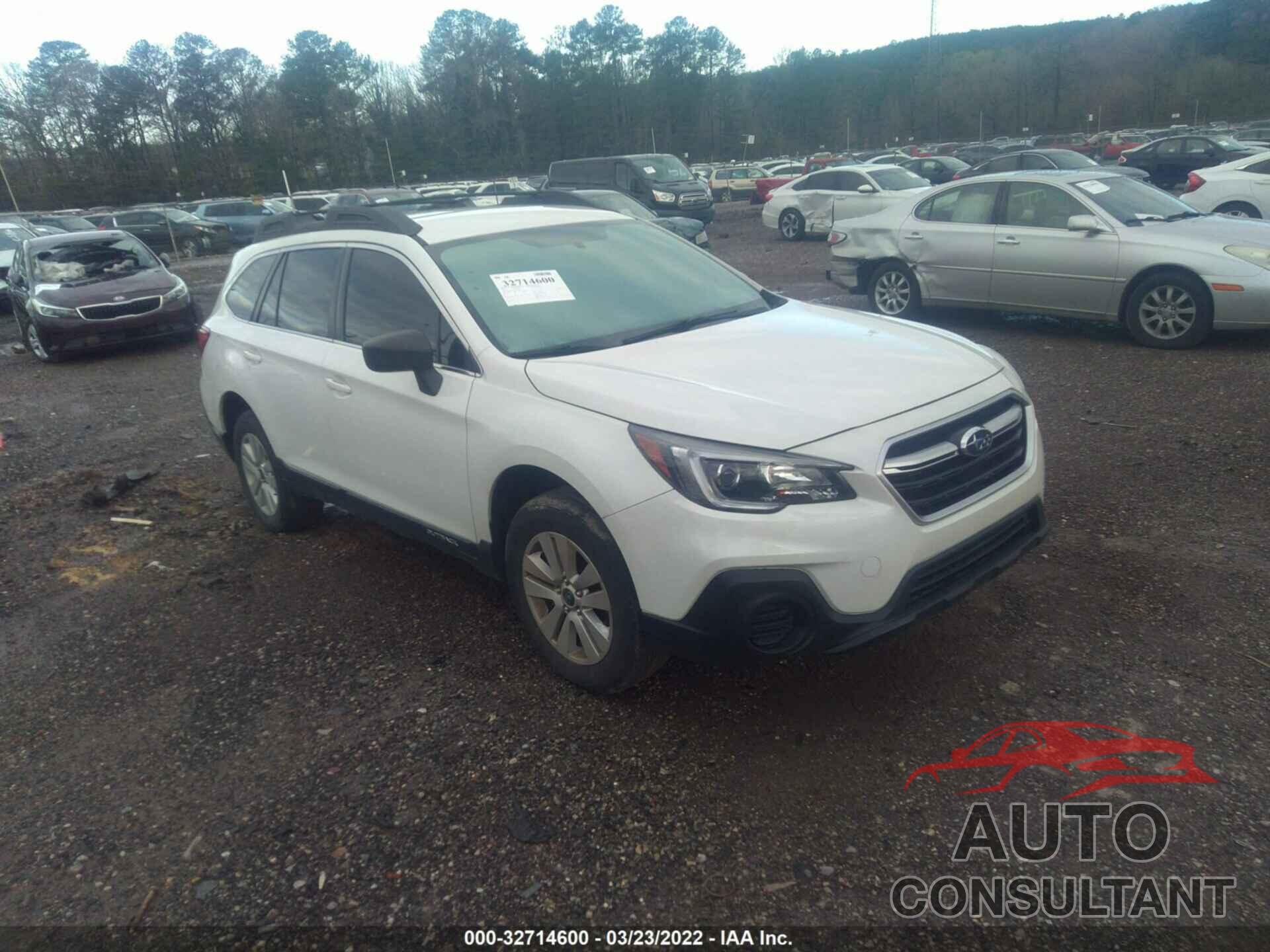 SUBARU OUTBACK 2018 - 4S4BSAACXJ3202891