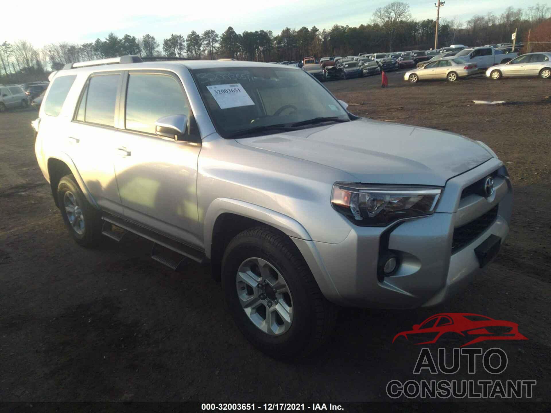 TOYOTA 4RUNNER 2019 - JTEBU5JR2K5624276