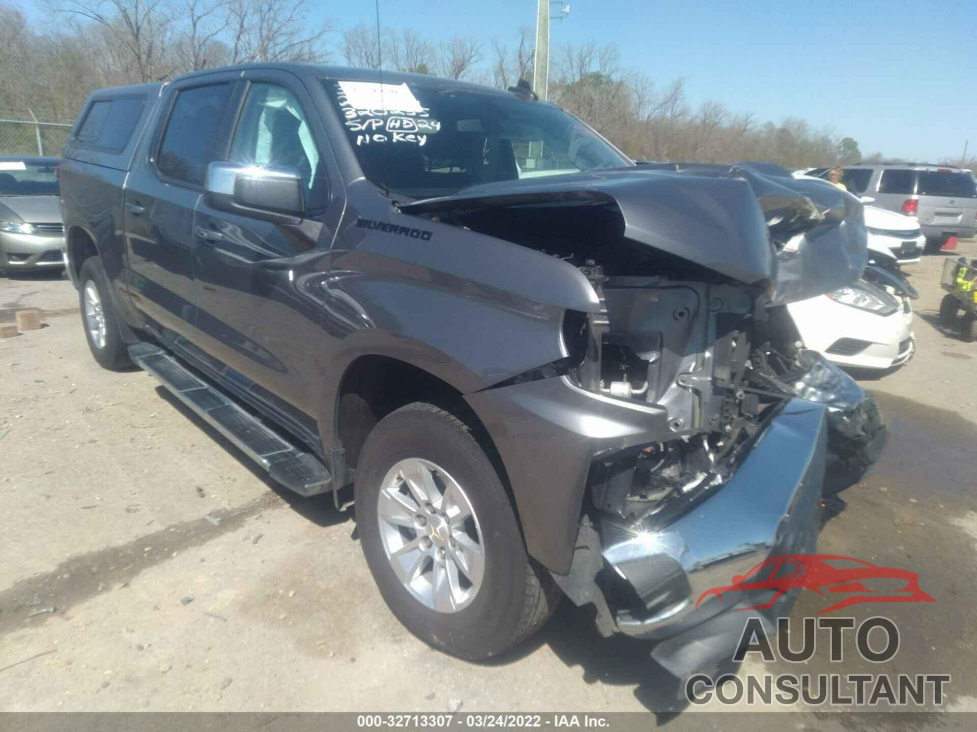CHEVROLET SILVERADO 1500 2021 - 3GCPWCED4MG320255
