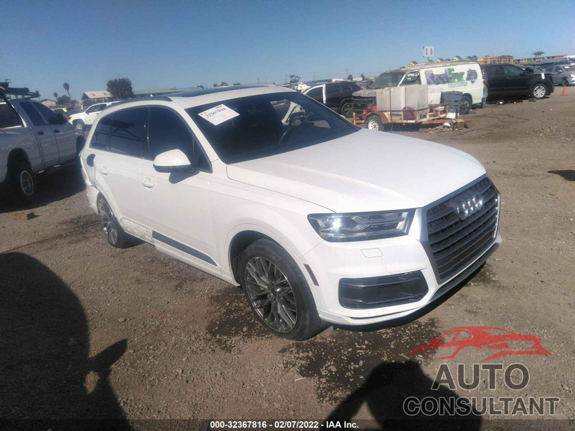 AUDI Q7 2017 - WA1AHAF77HD050187