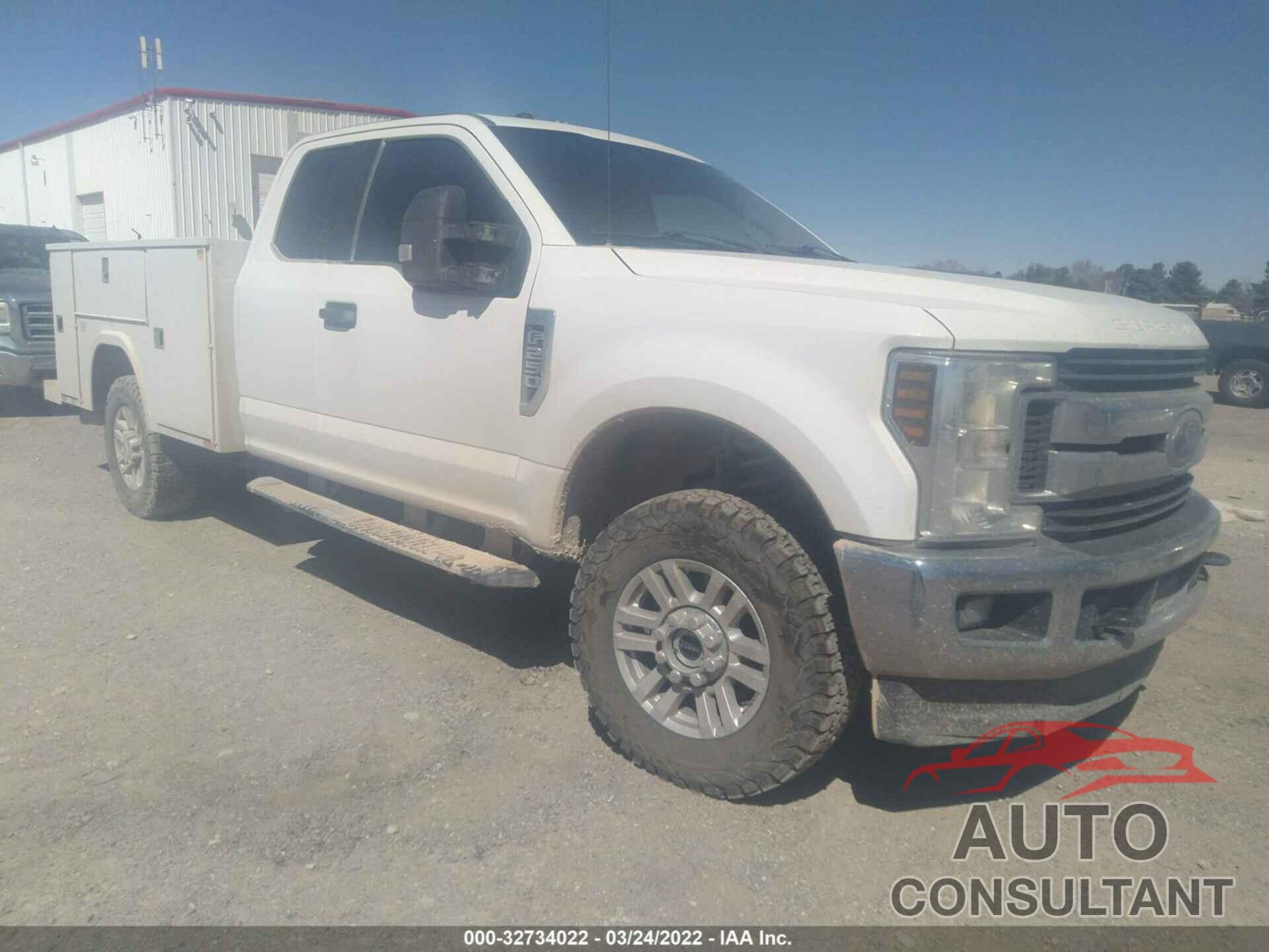 FORD SUPER DUTY F-250 SRW 2019 - 1FT7X2B63KEF96248