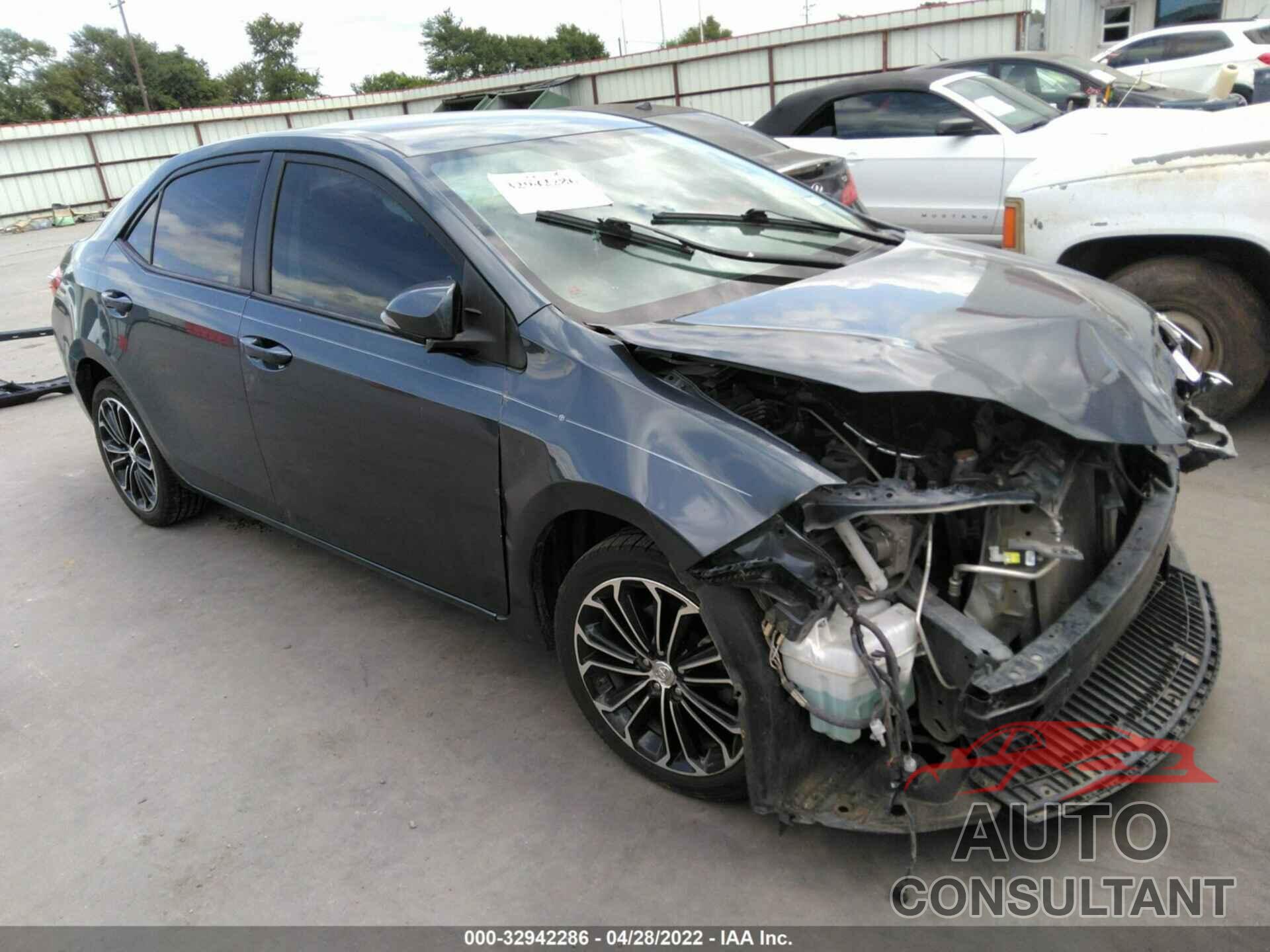 TOYOTA COROLLA 2016 - 5YFBURHE8GP434135