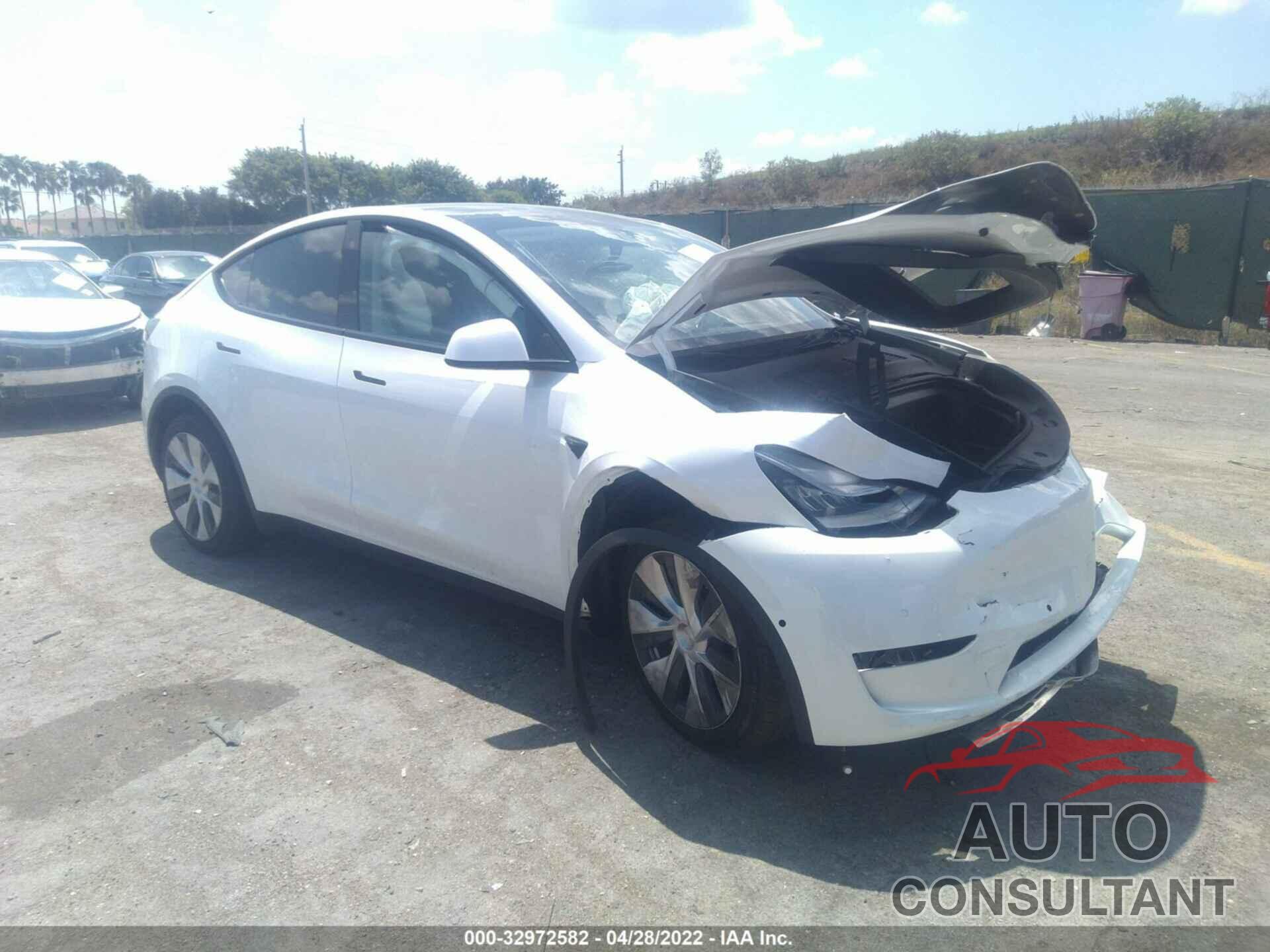 TESLA MODEL Y 2022 - 7SAYGDEE1NF354597