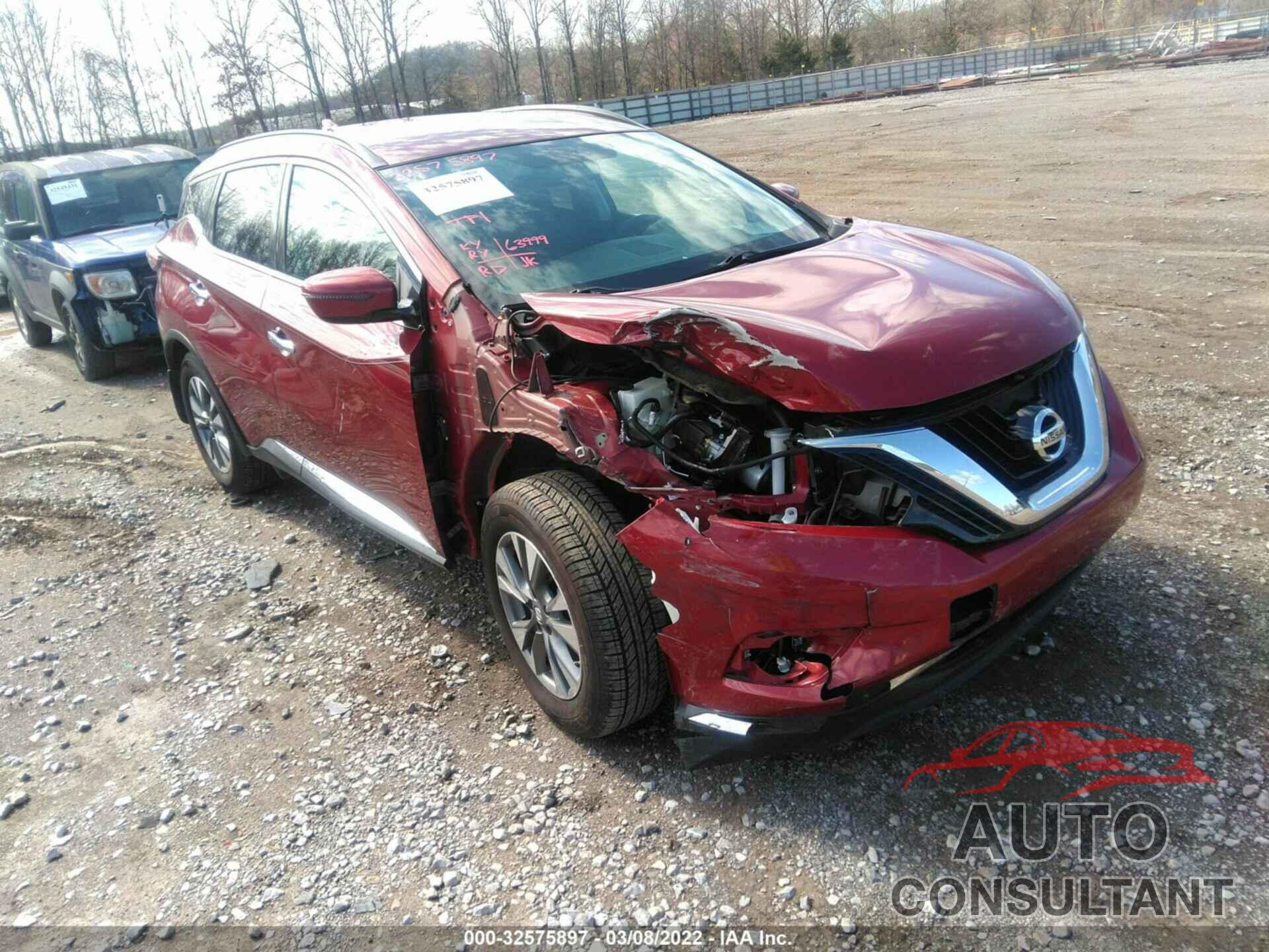 NISSAN MURANO 2018 - 5N1AZ2MG4JN113754