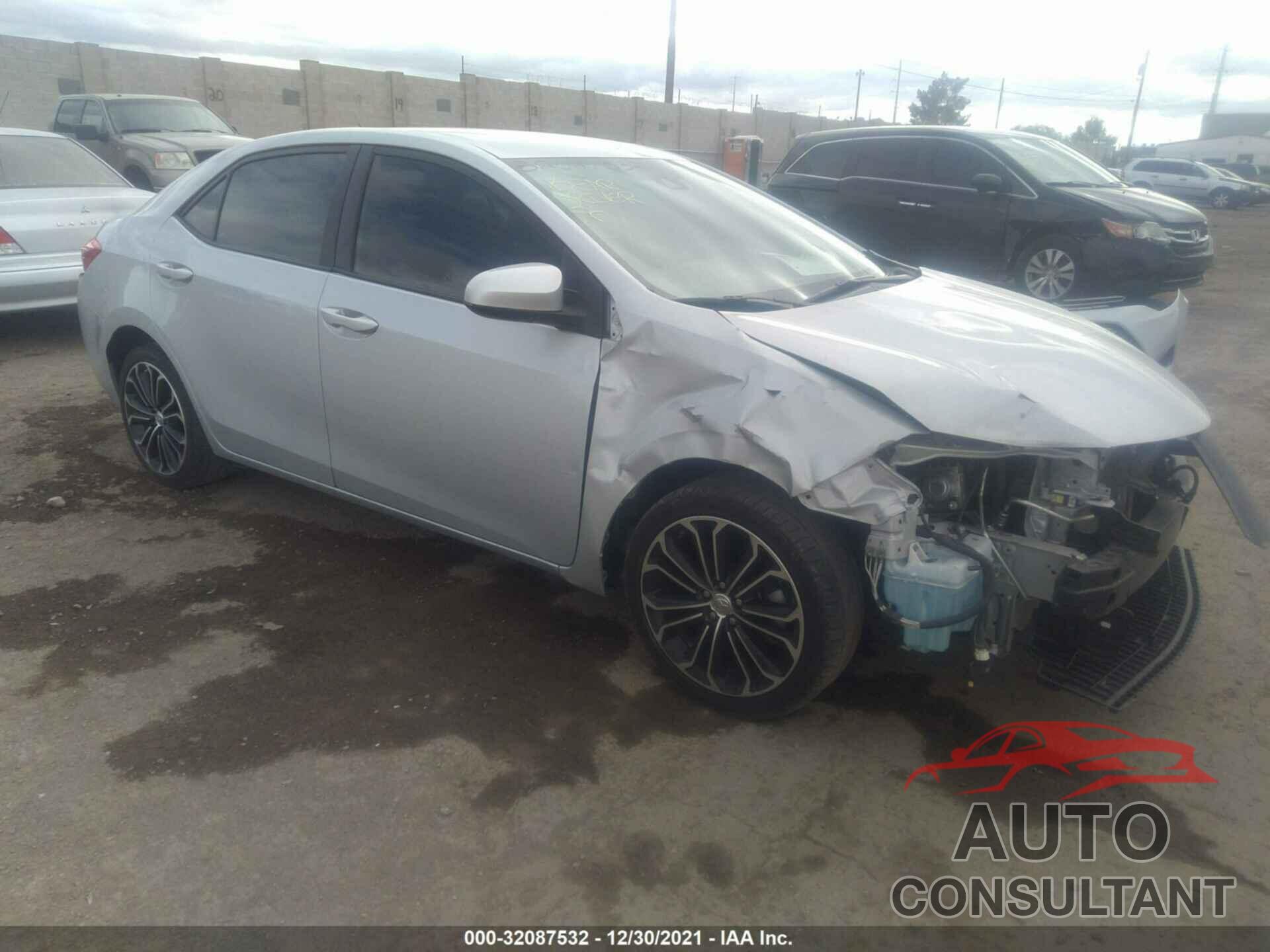 TOYOTA COROLLA 2019 - 2T1BURHE5KC237674