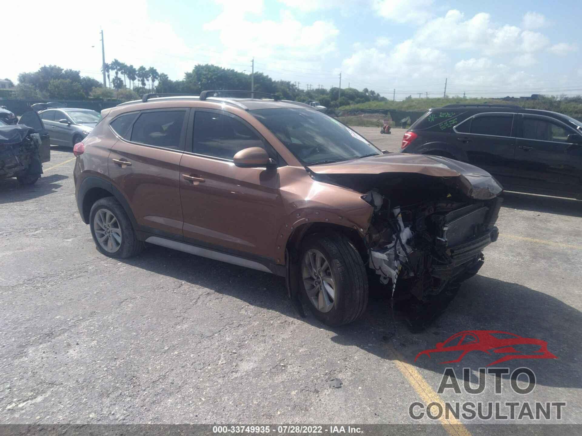 HYUNDAI TUCSON 2017 - KM8J33A4XHU520673