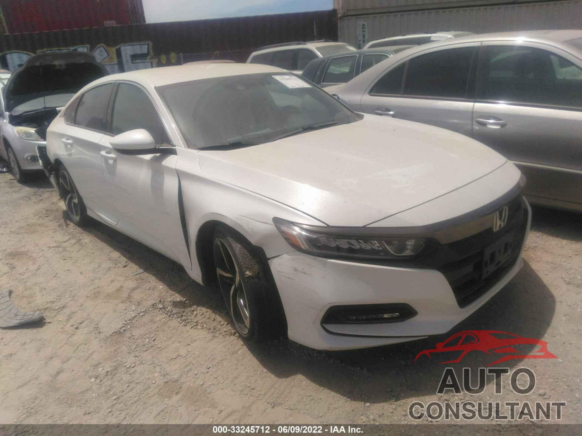 HONDA ACCORD SEDAN 2018 - 1HGCV1F36JA072064