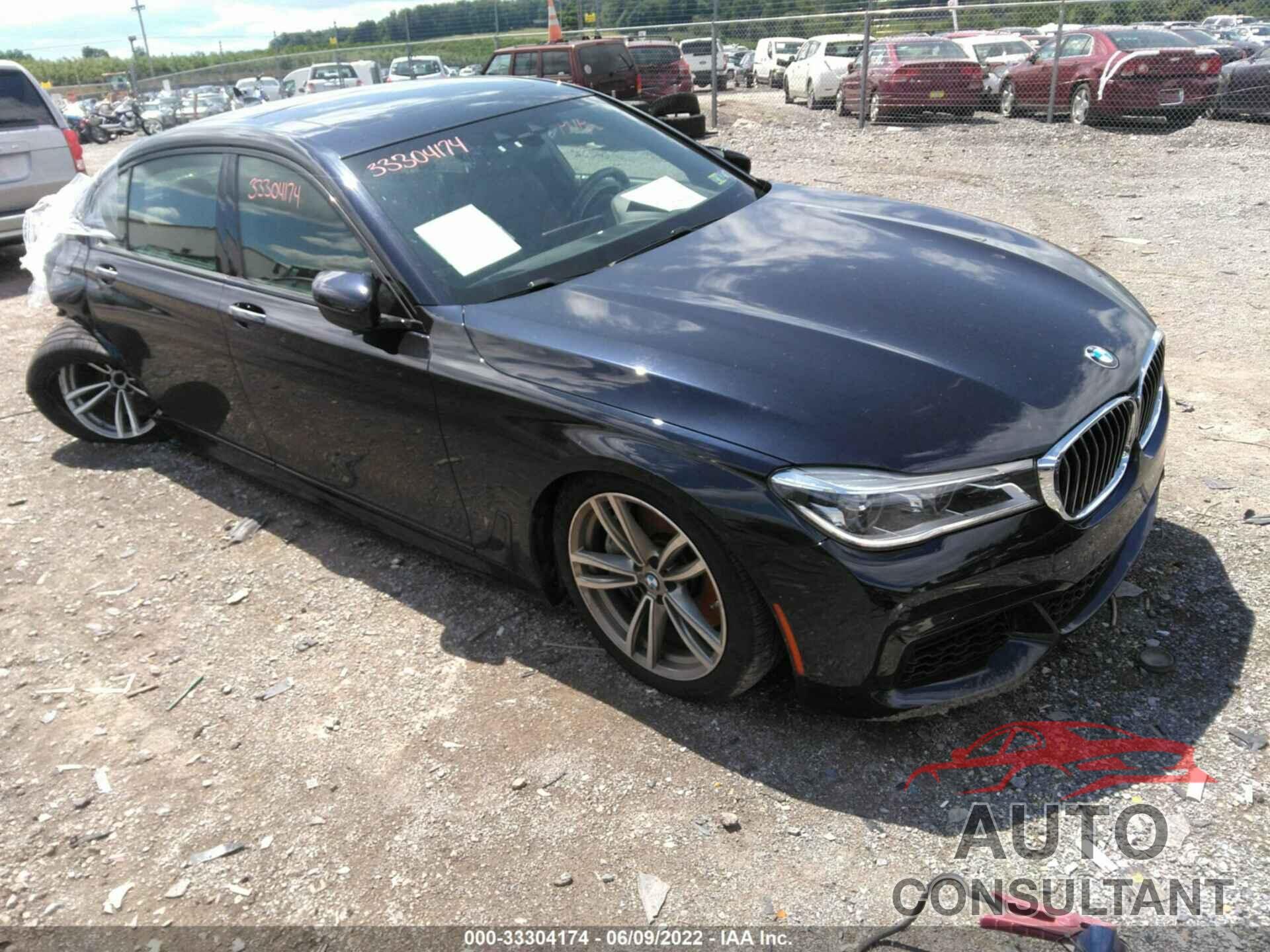 BMW 7 SERIES 2016 - WBA7F2C58GG416957