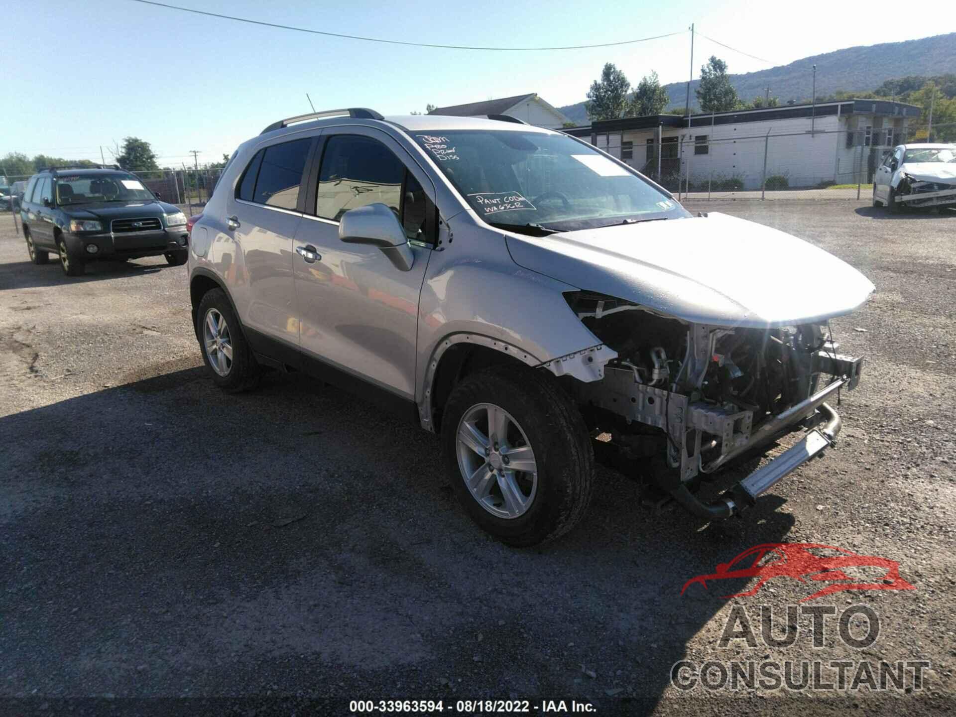 CHEVROLET TRAX 2018 - 3GNCJLSB2JL300175