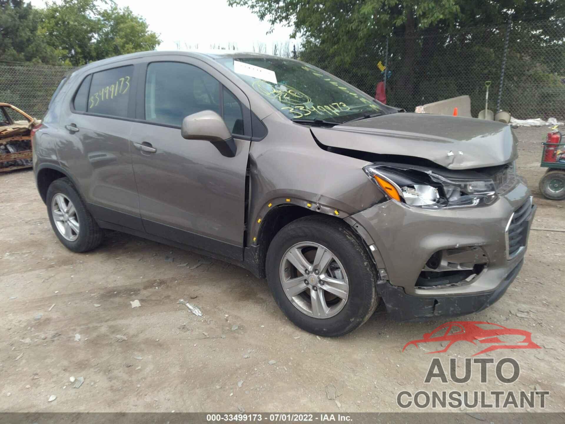 CHEVROLET TRAX 2022 - KL7CJNSM1NB502032