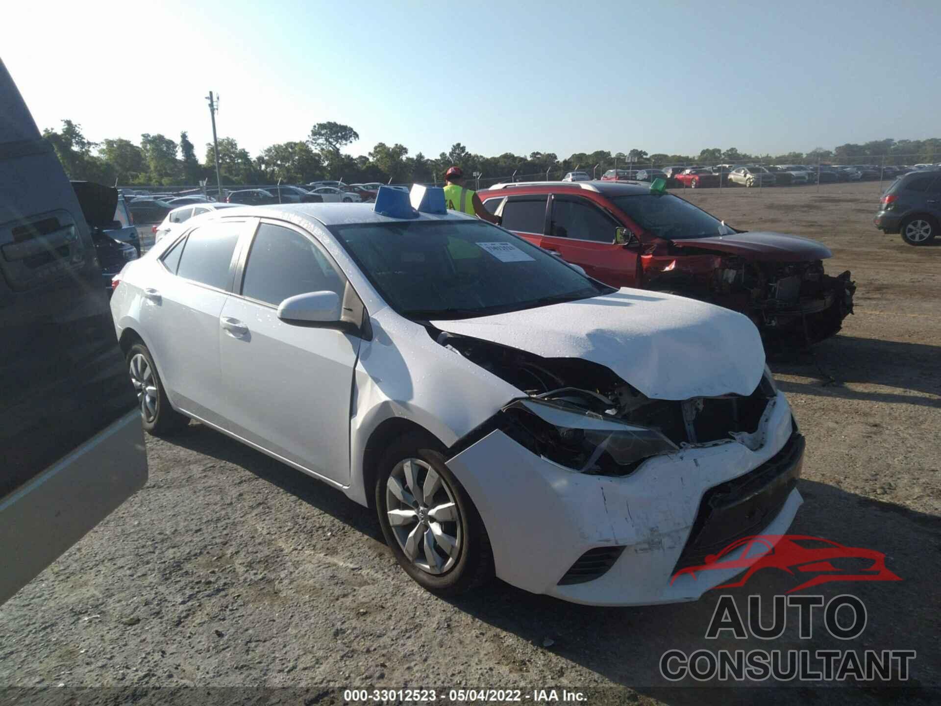 TOYOTA COROLLA 2016 - 2T1BURHE8GC686211