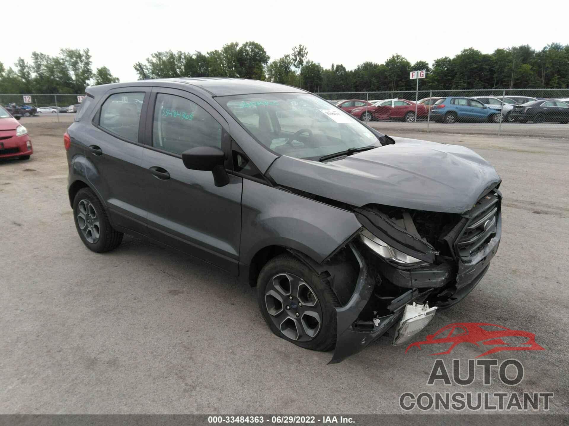 FORD ECOSPORT 2020 - MAJ3S2FE7LC386592