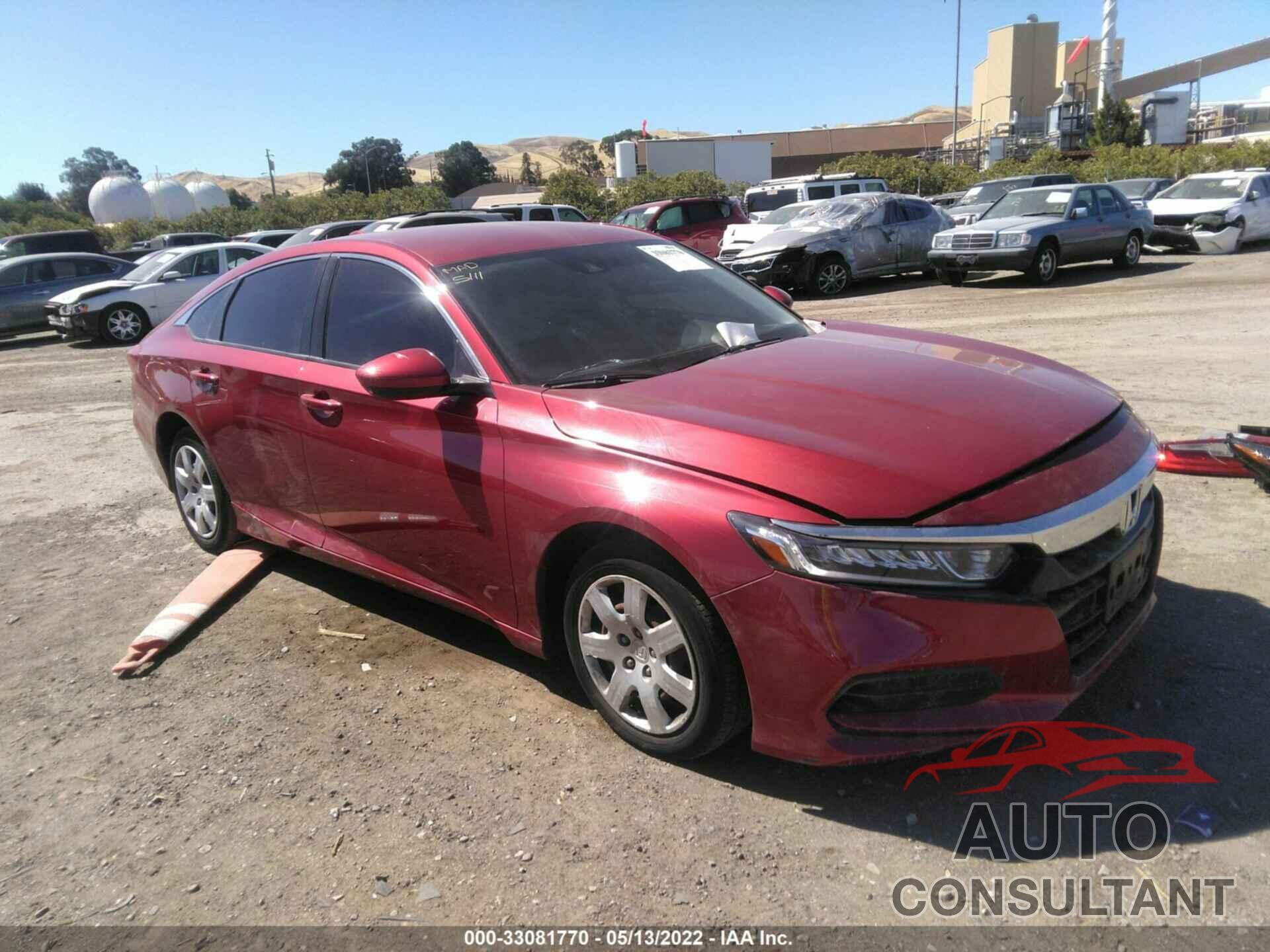 HONDA ACCORD SEDAN 2019 - 1HGCV1F13KA082406