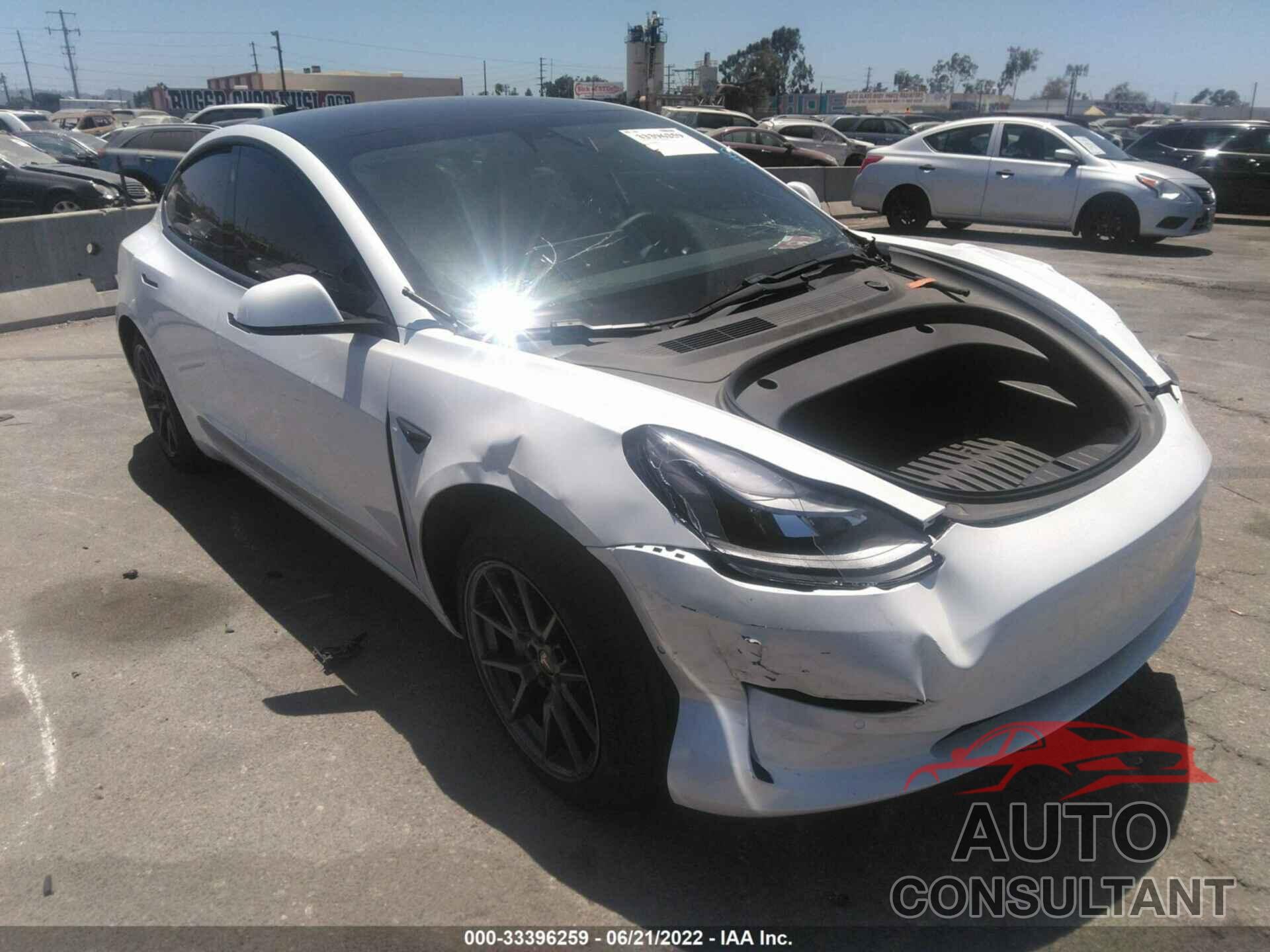 TESLA MODEL 3 2021 - 5YJ3E1EB6MF938896
