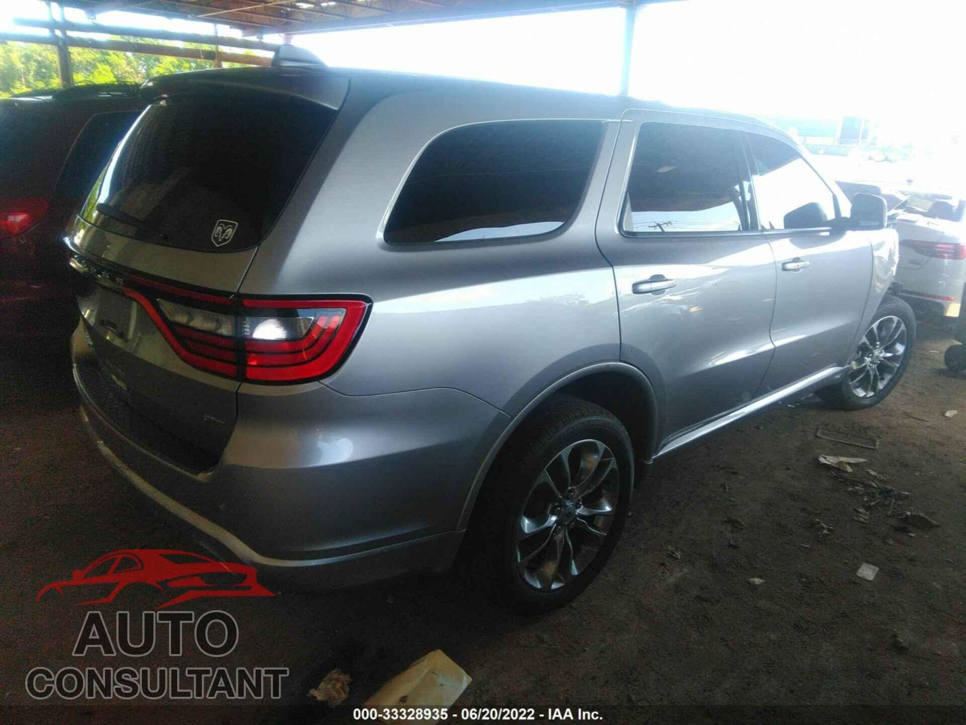 DODGE DURANGO 2019 - 1C4RDJDG3KC535625