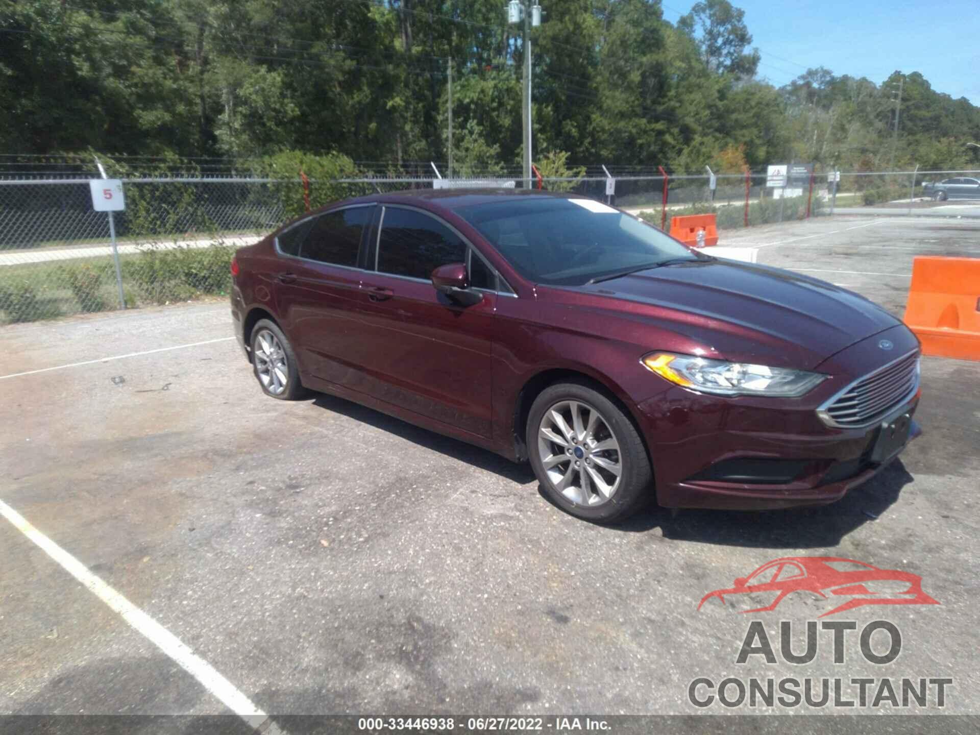 FORD FUSION 2017 - 3FA6P0HD1HR312519