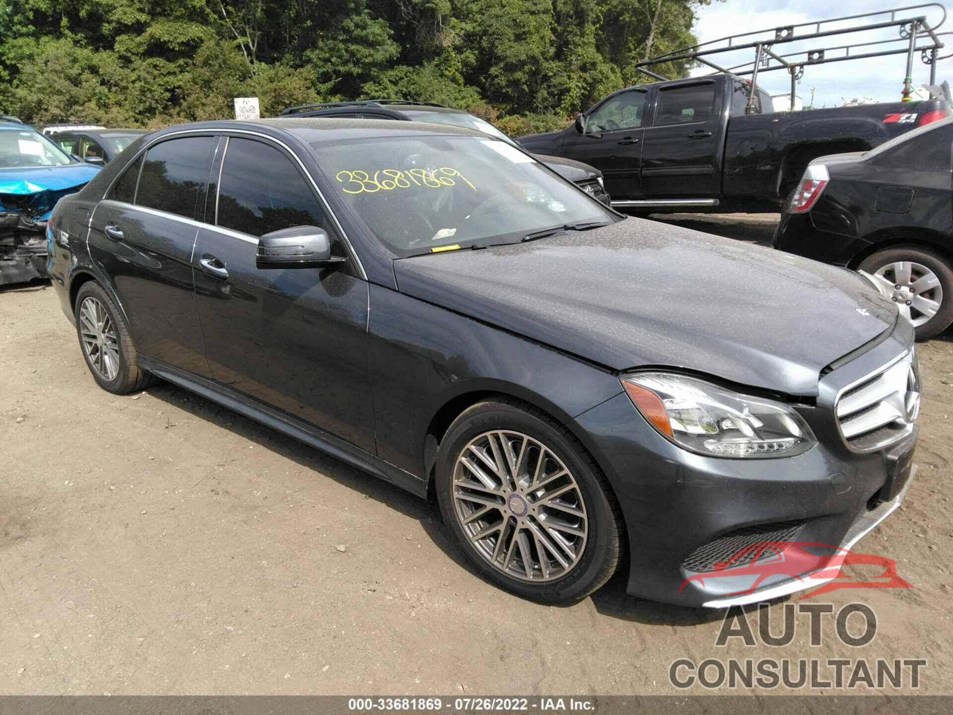 MERCEDES-BENZ E-CLASS 2016 - WDDHF5KB5GB262775