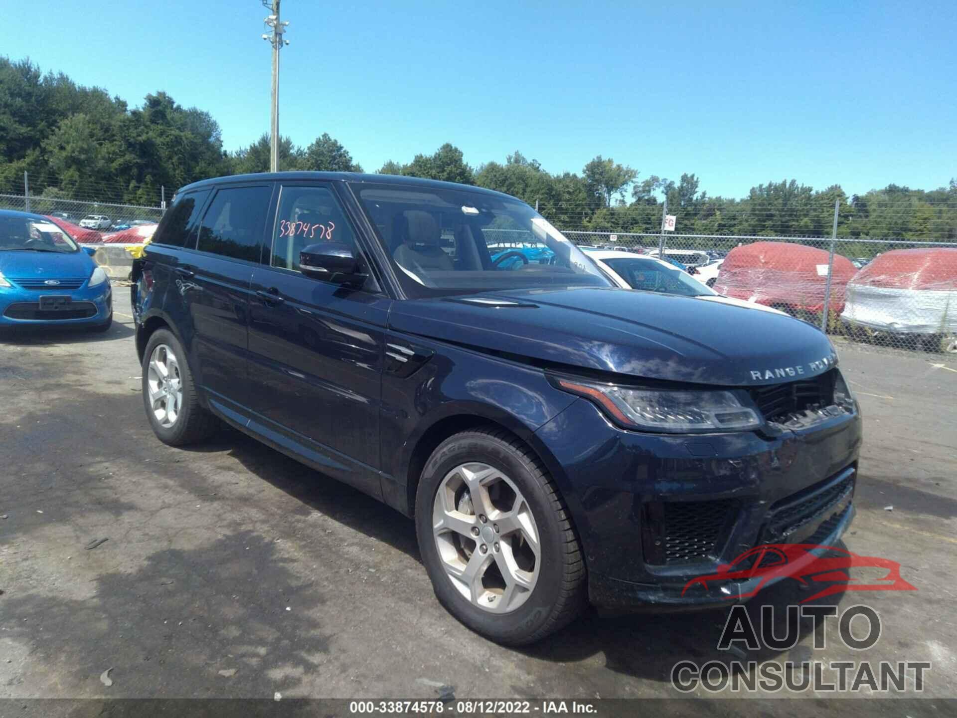 LAND ROVER RANGE ROVER SPORT 2019 - SALWR2RV8KA850877