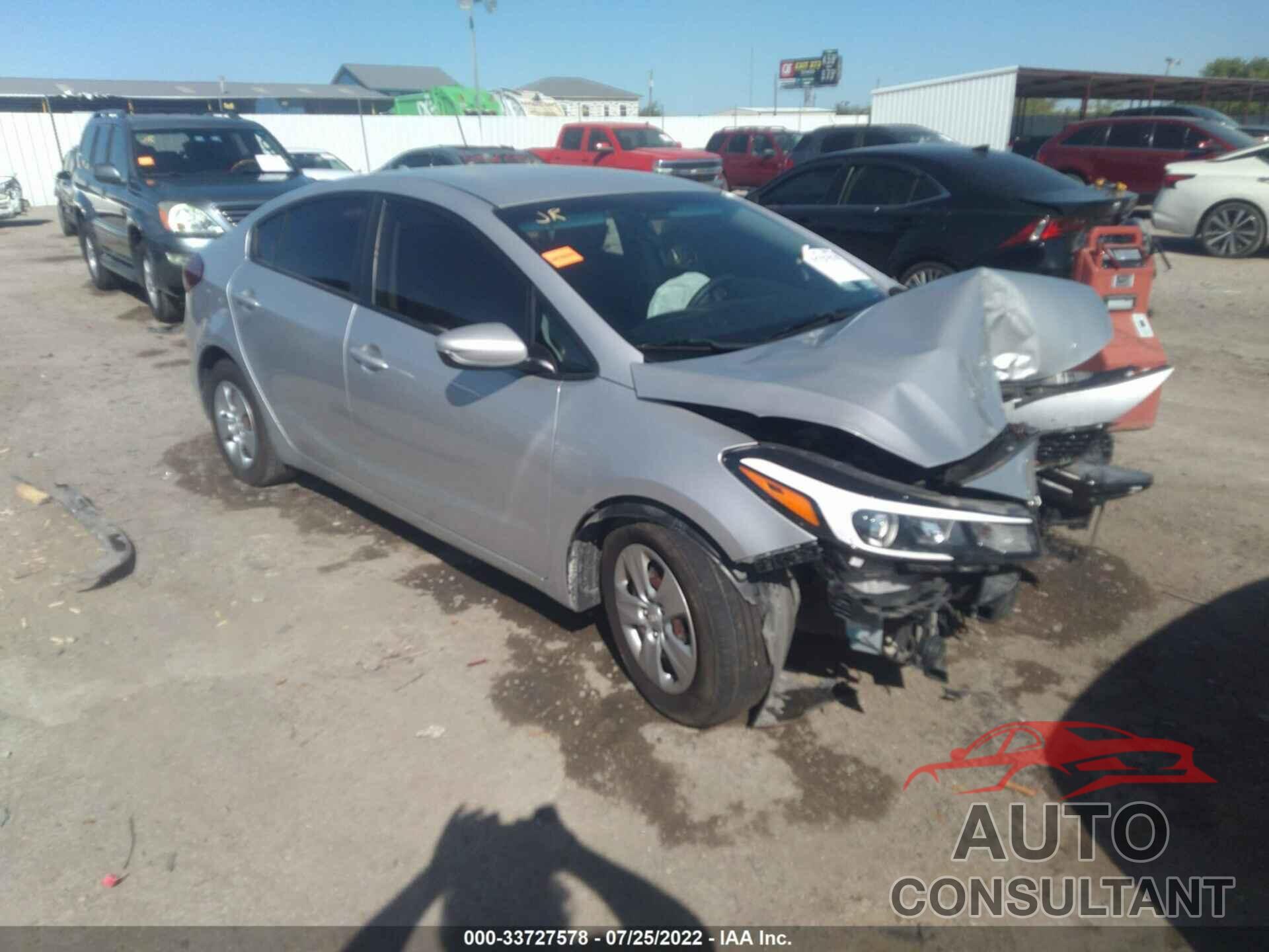 KIA FORTE 2017 - 3KPFK4A71HE014631