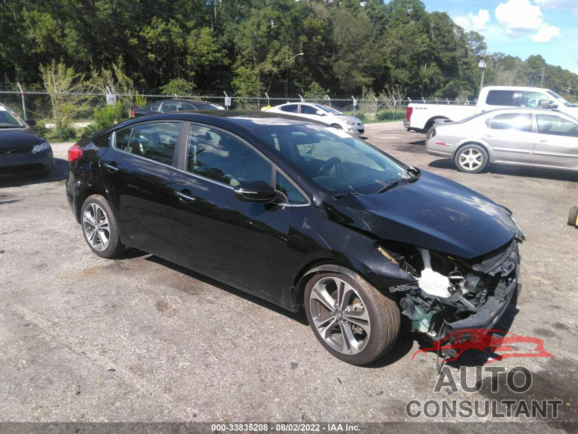 KIA FORTE 2016 - KNAFX4A82G5524861