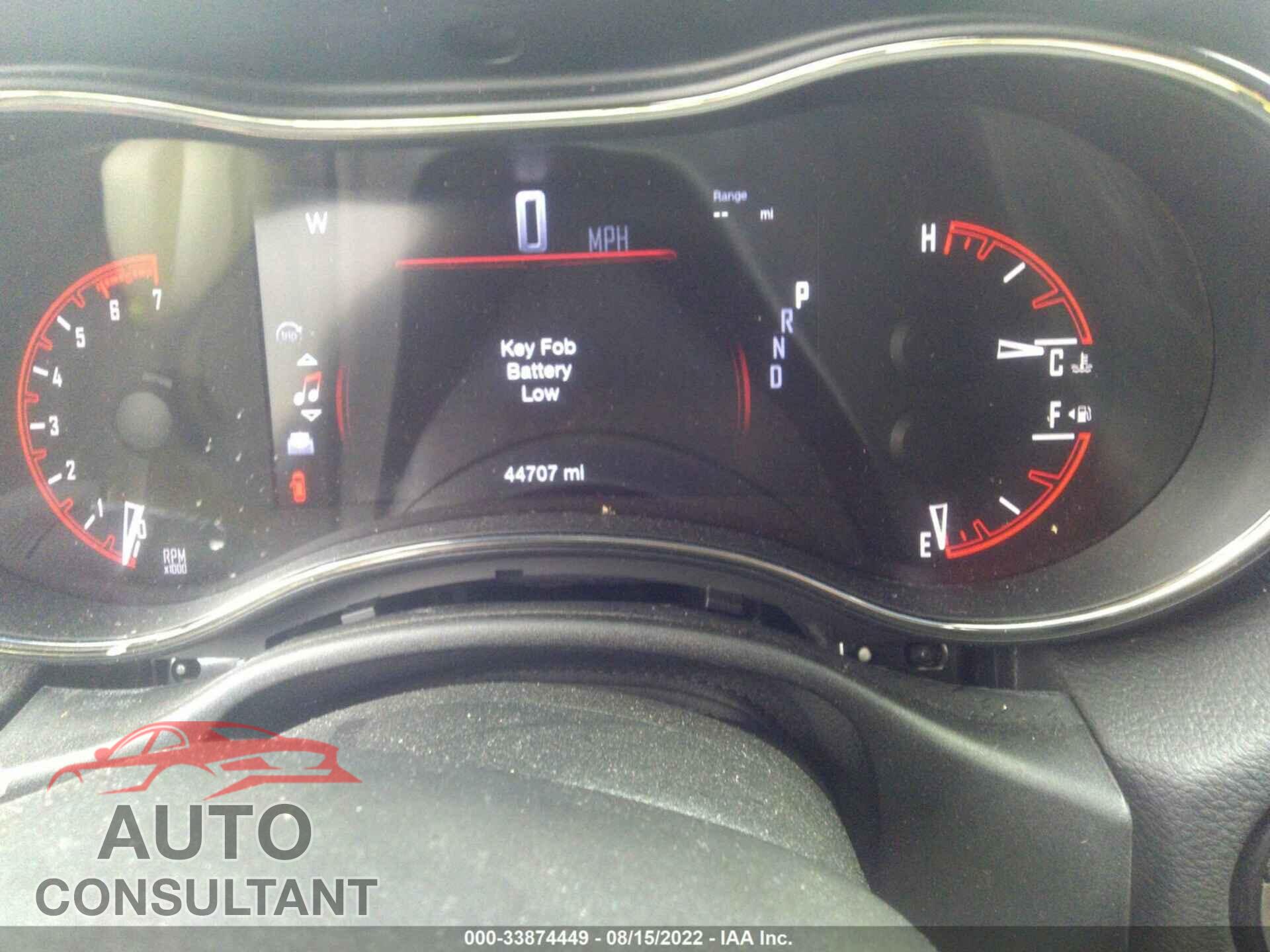 DODGE DURANGO 2019 - 1C4SDHCT2KC836265