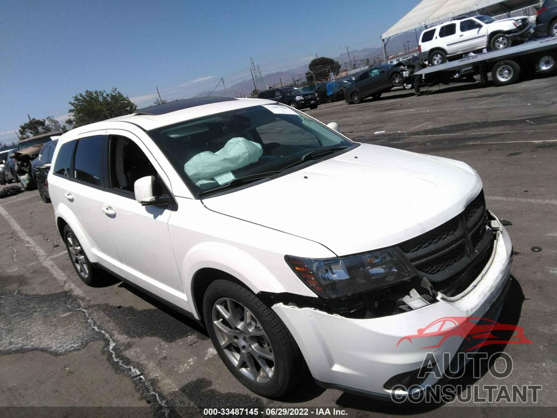 DODGE JOURNEY 2018 - 3C4PDCEG1JT380447