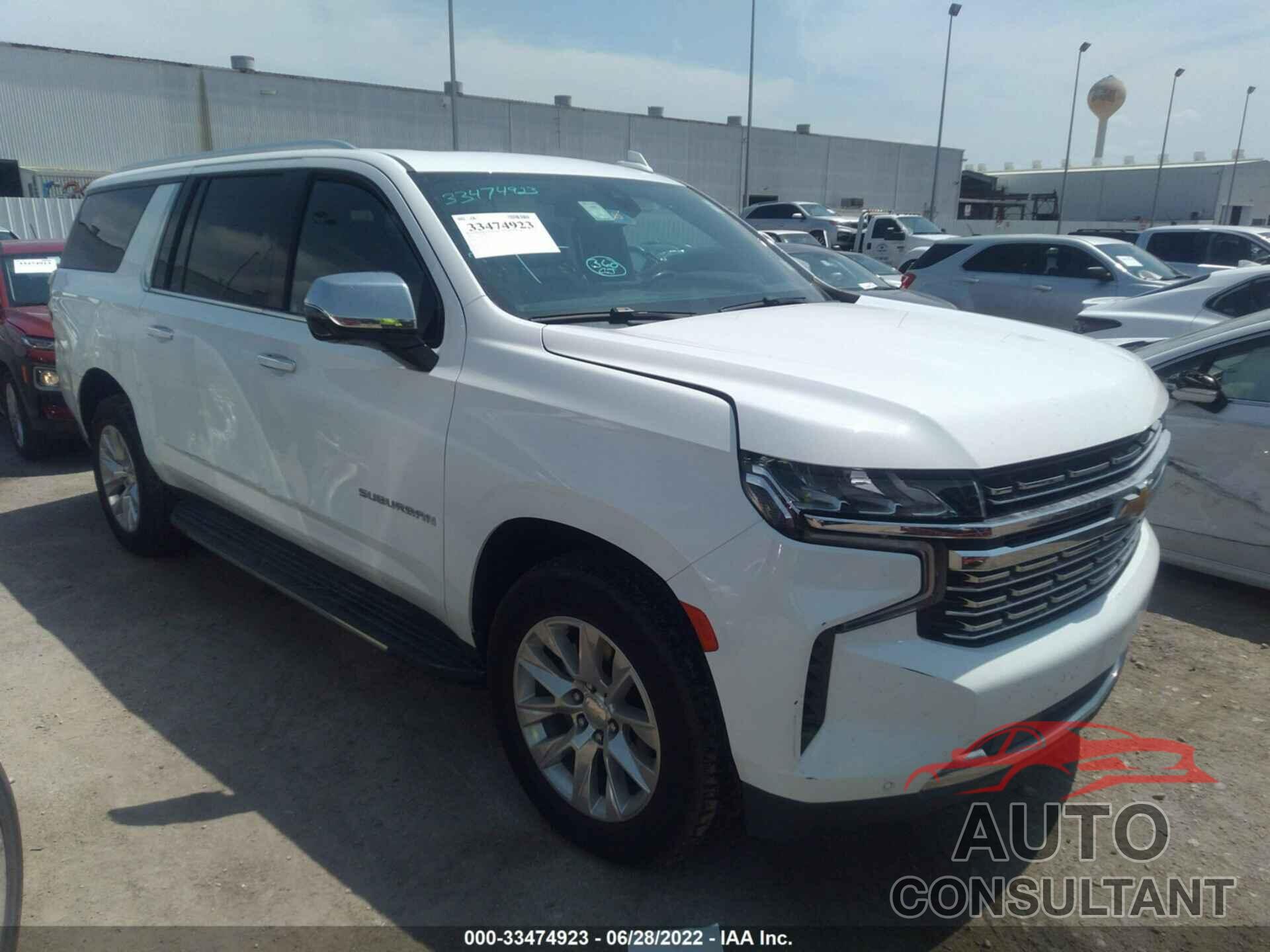 CHEVROLET SUBURBAN 2021 - 1GNSCFKD3MR315533