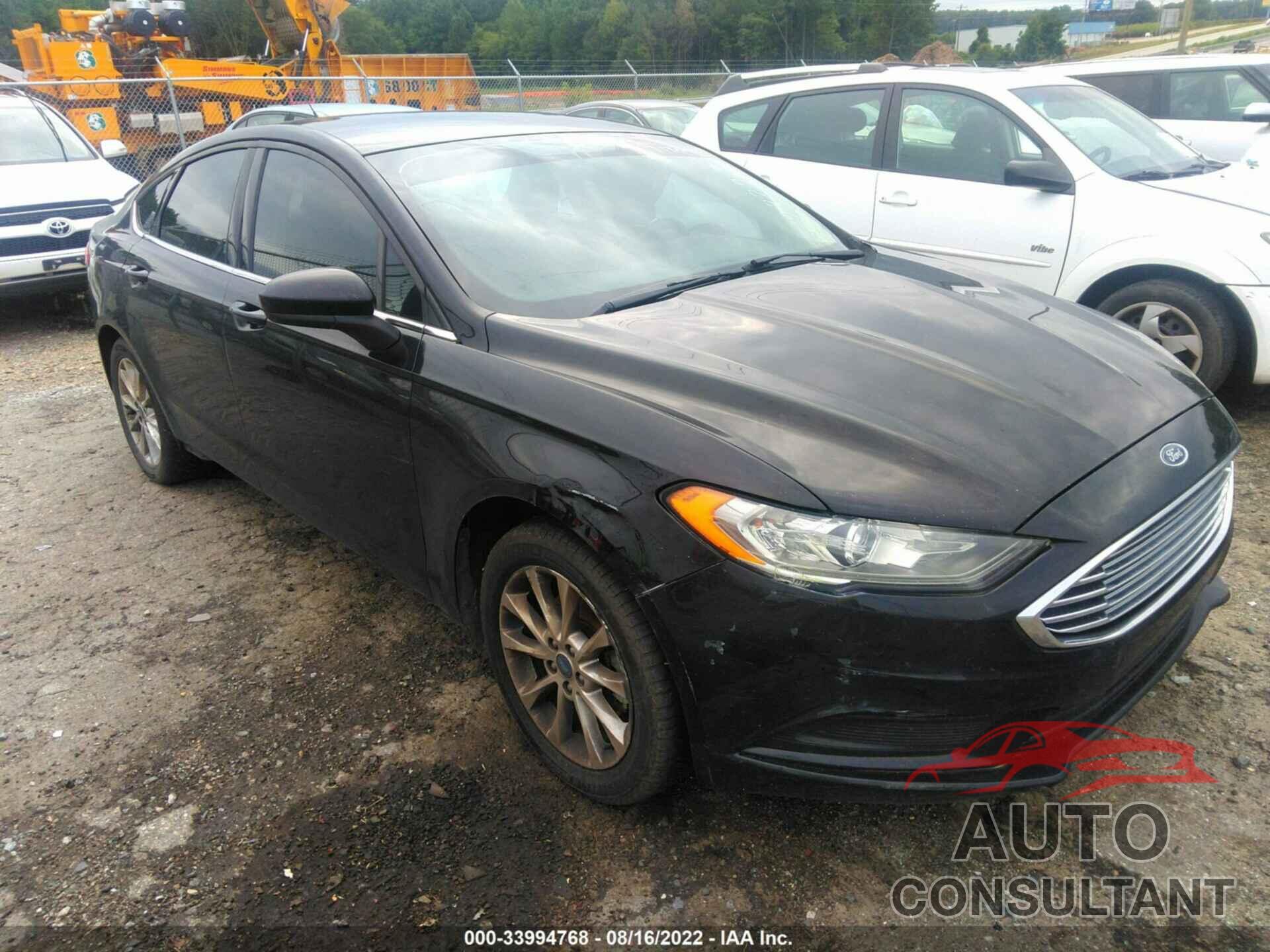 FORD FUSION 2017 - 3FA6P0H72HR319229