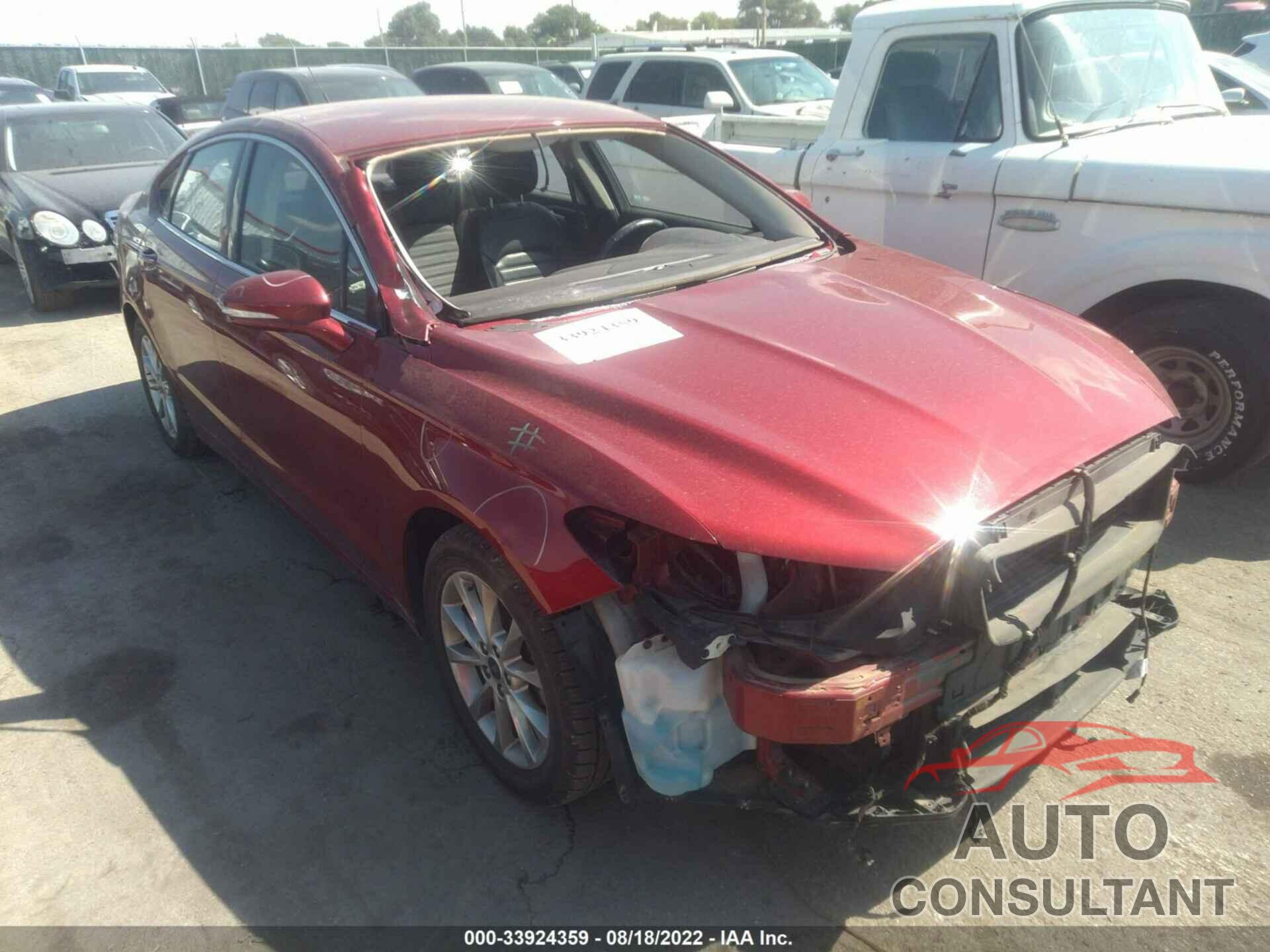 FORD FUSION 2017 - 3FA6P0HD5HR334894