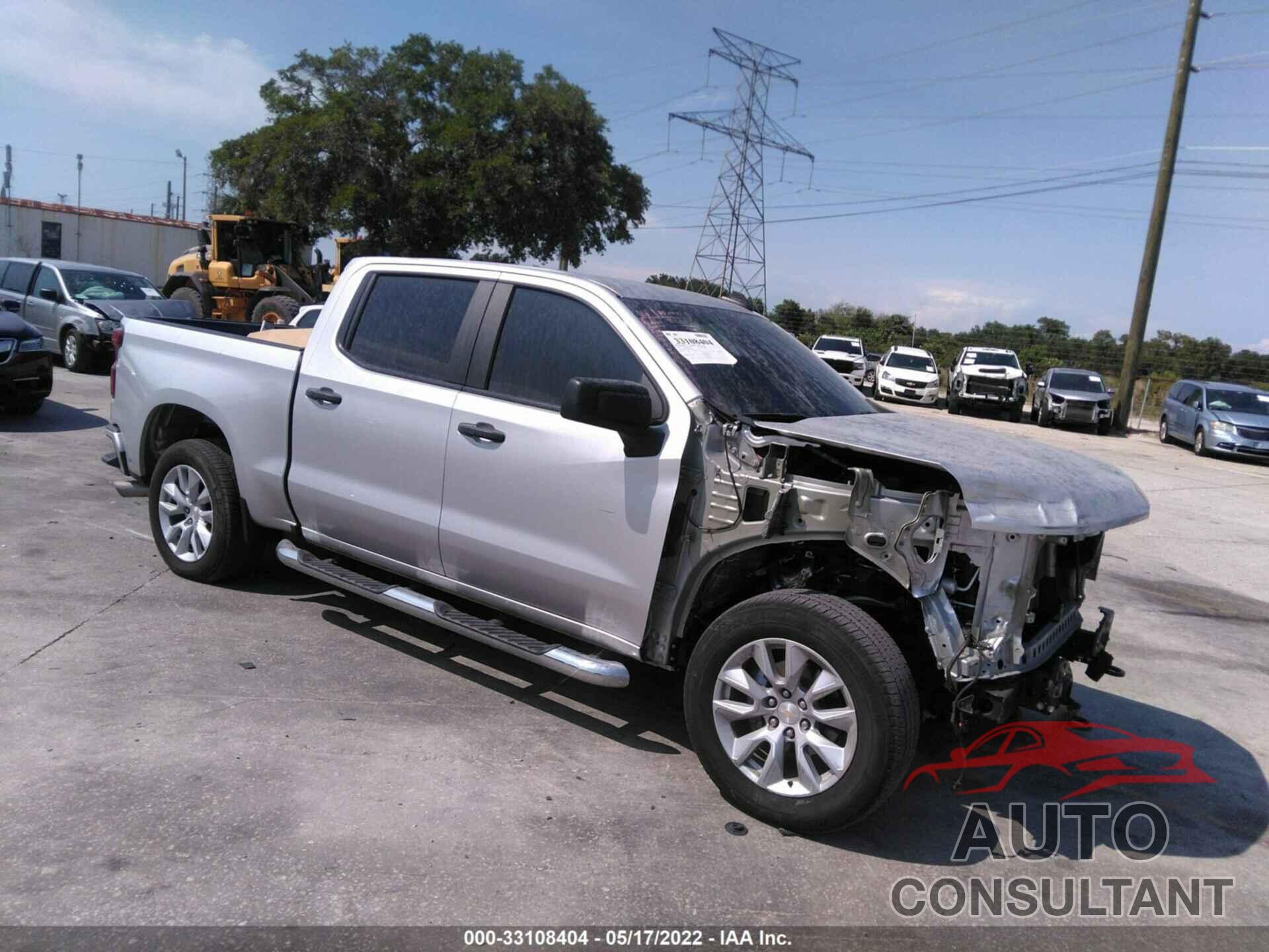 CHEVROLET SILVERADO 1500 2021 - 3GCPWBEH2MG177383