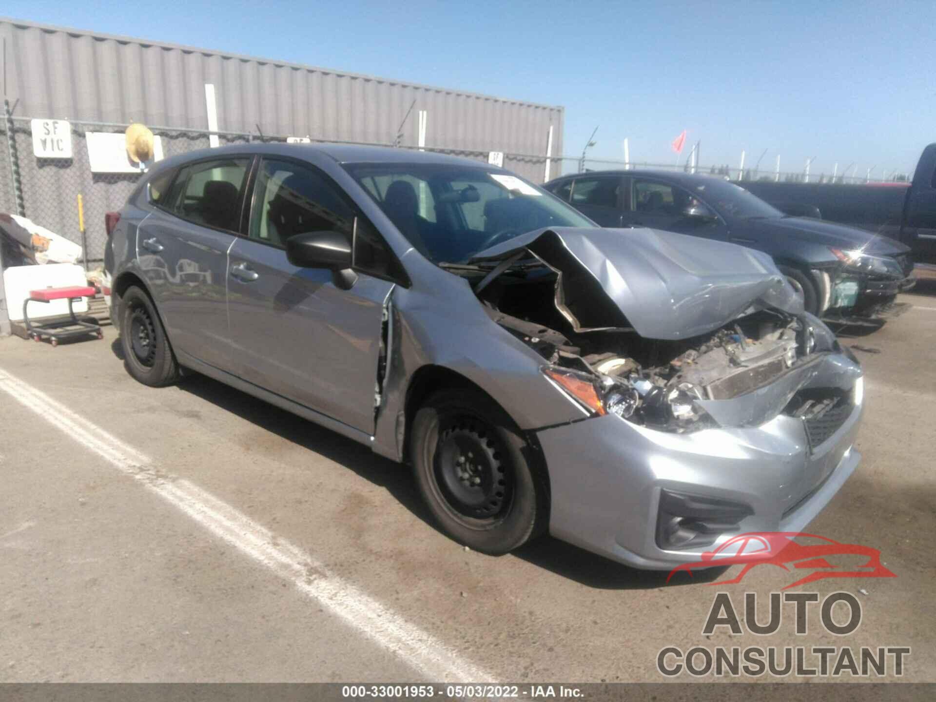 SUBARU IMPREZA 2017 - 4S3GTAA68H3708702