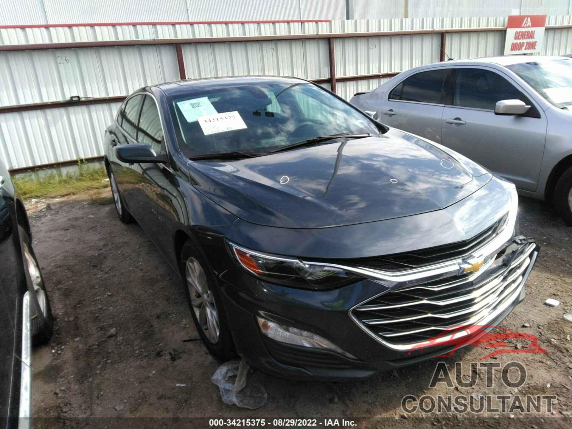 CHEVROLET MALIBU 2020 - 1G1ZD5ST7LF008591
