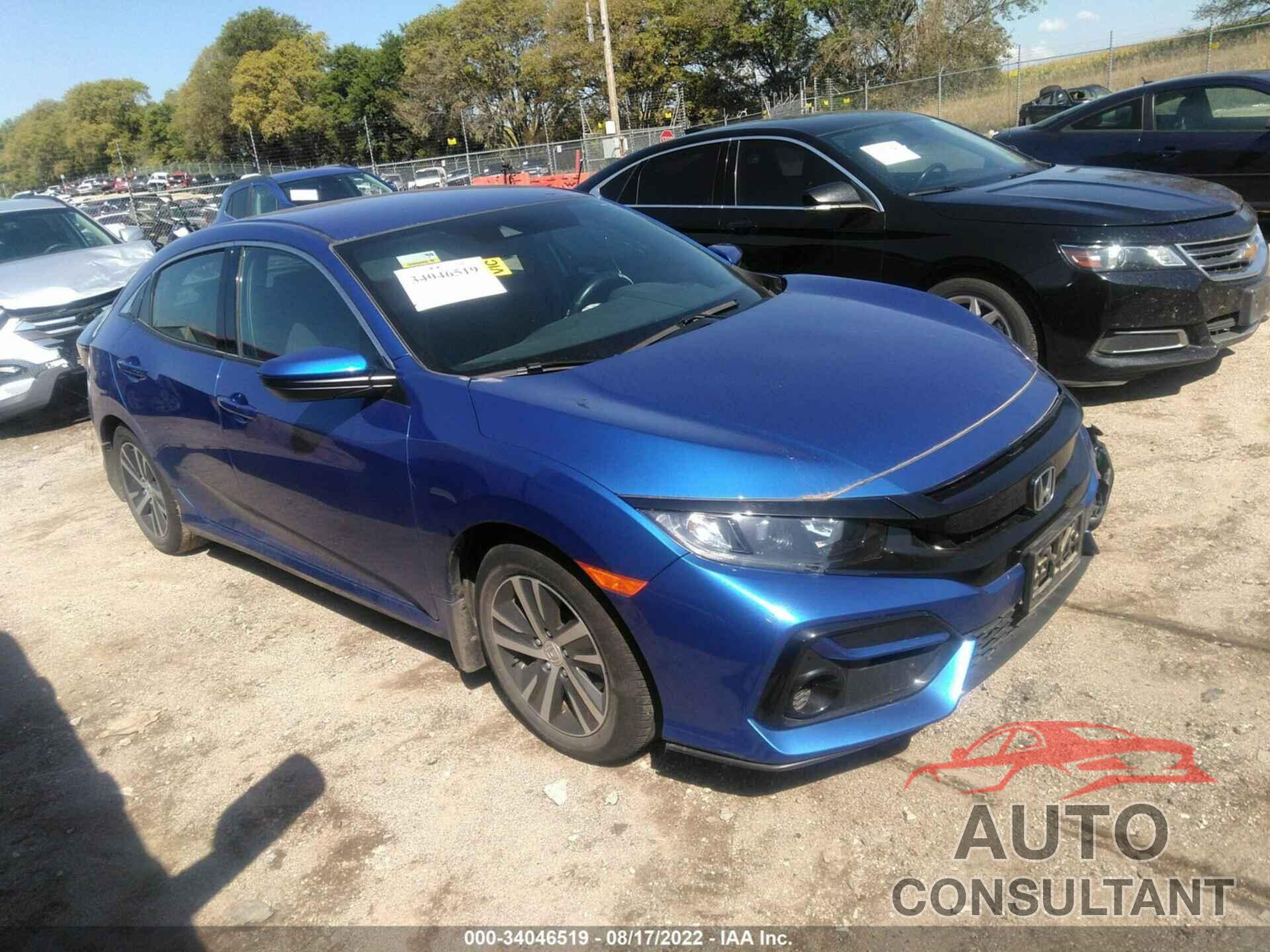 HONDA CIVIC HATCHBACK 2020 - SHHFK7H34LU215297