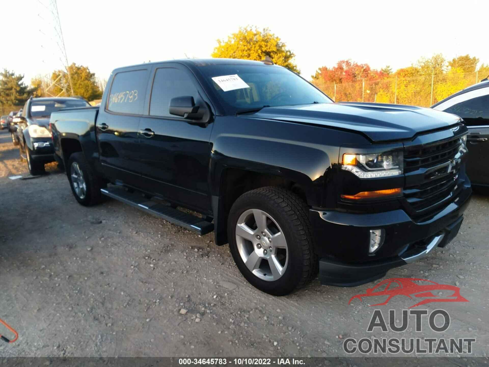 CHEVROLET SILVERADO 1500 2018 - 3GCUKREC9JG301933