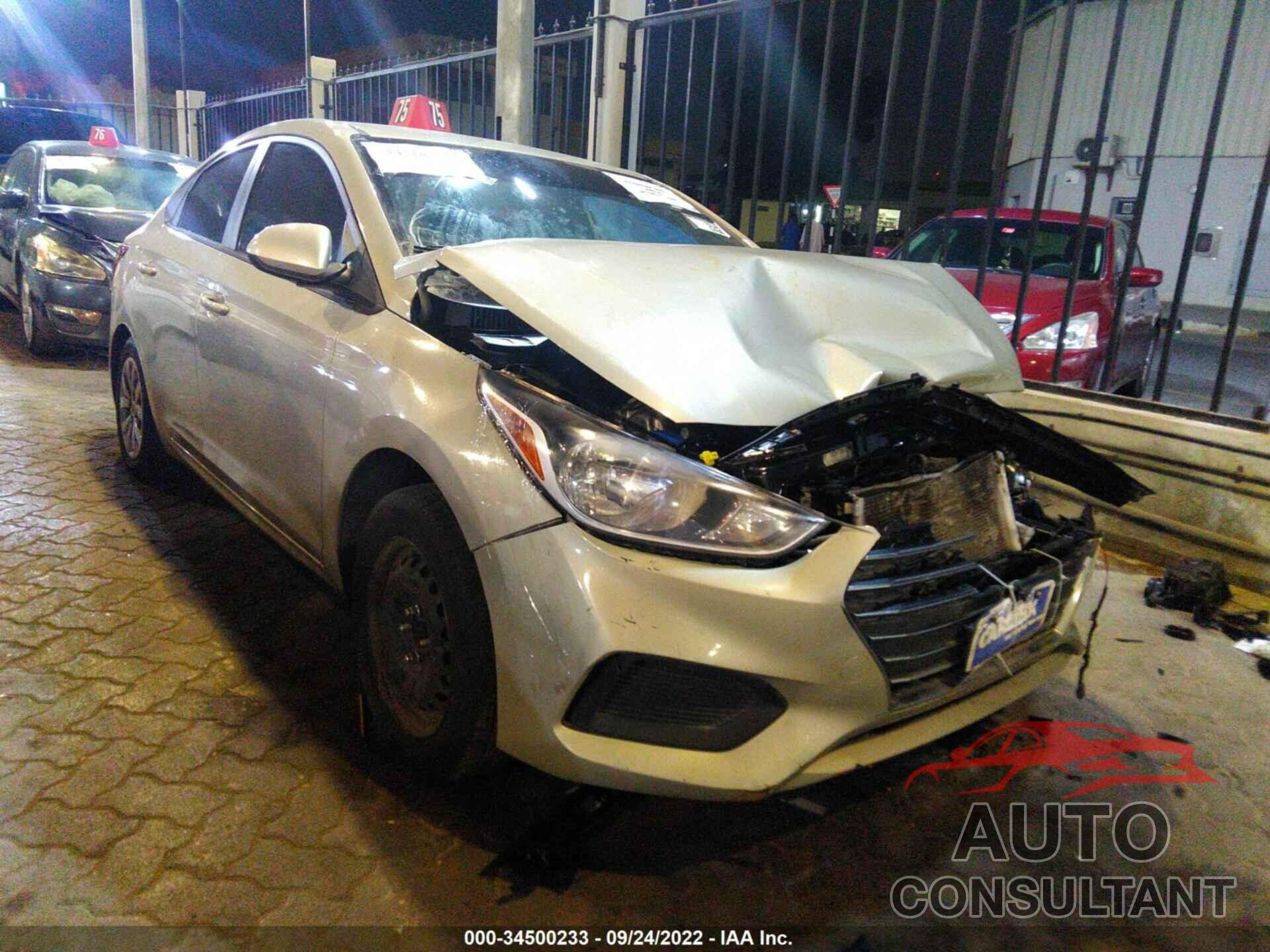 HYUNDAI ACCENT 2019 - 00PC24A39KE067245