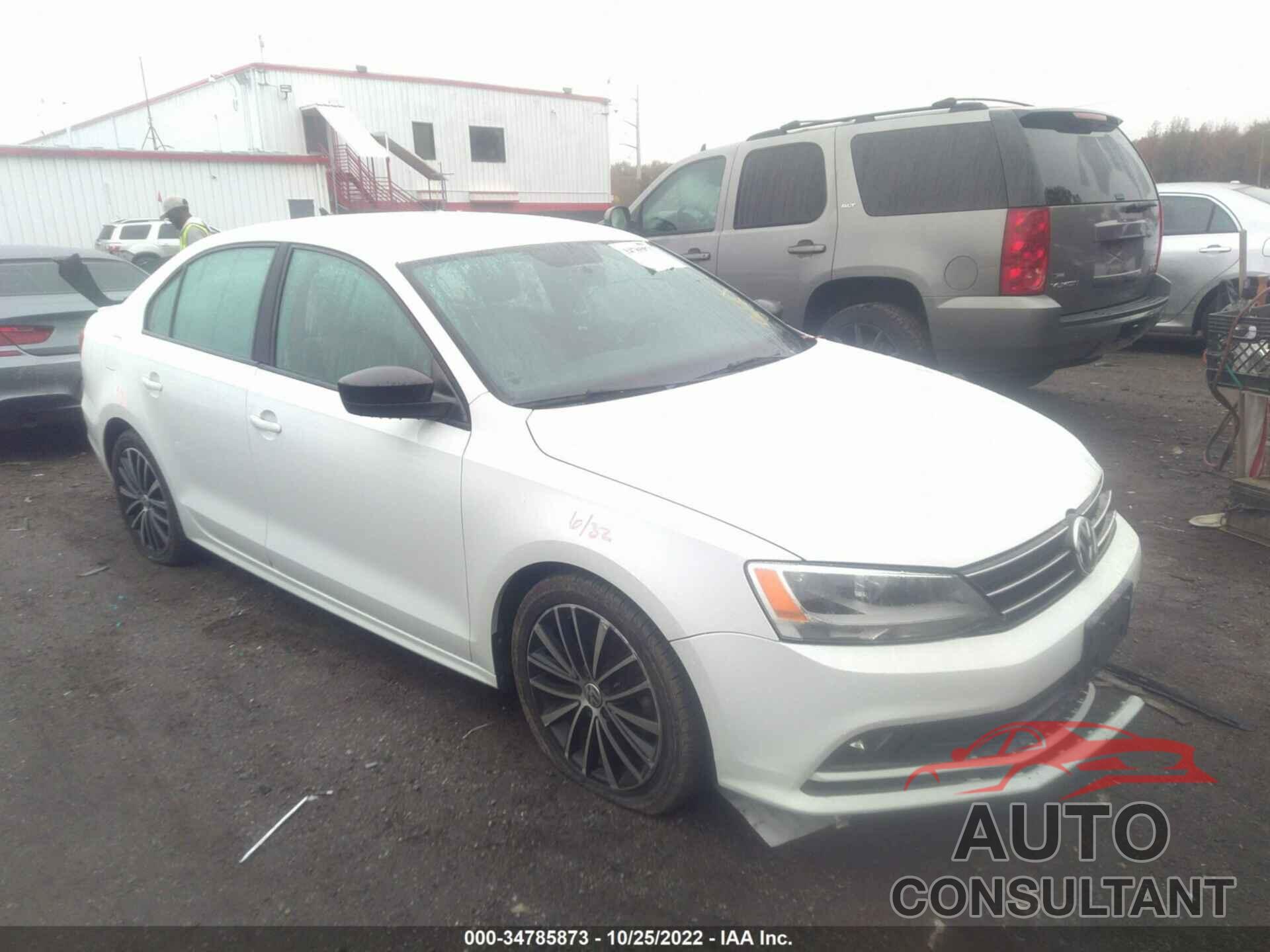 VOLKSWAGEN JETTA SEDAN 2016 - 3VWD17AJ1GM376161