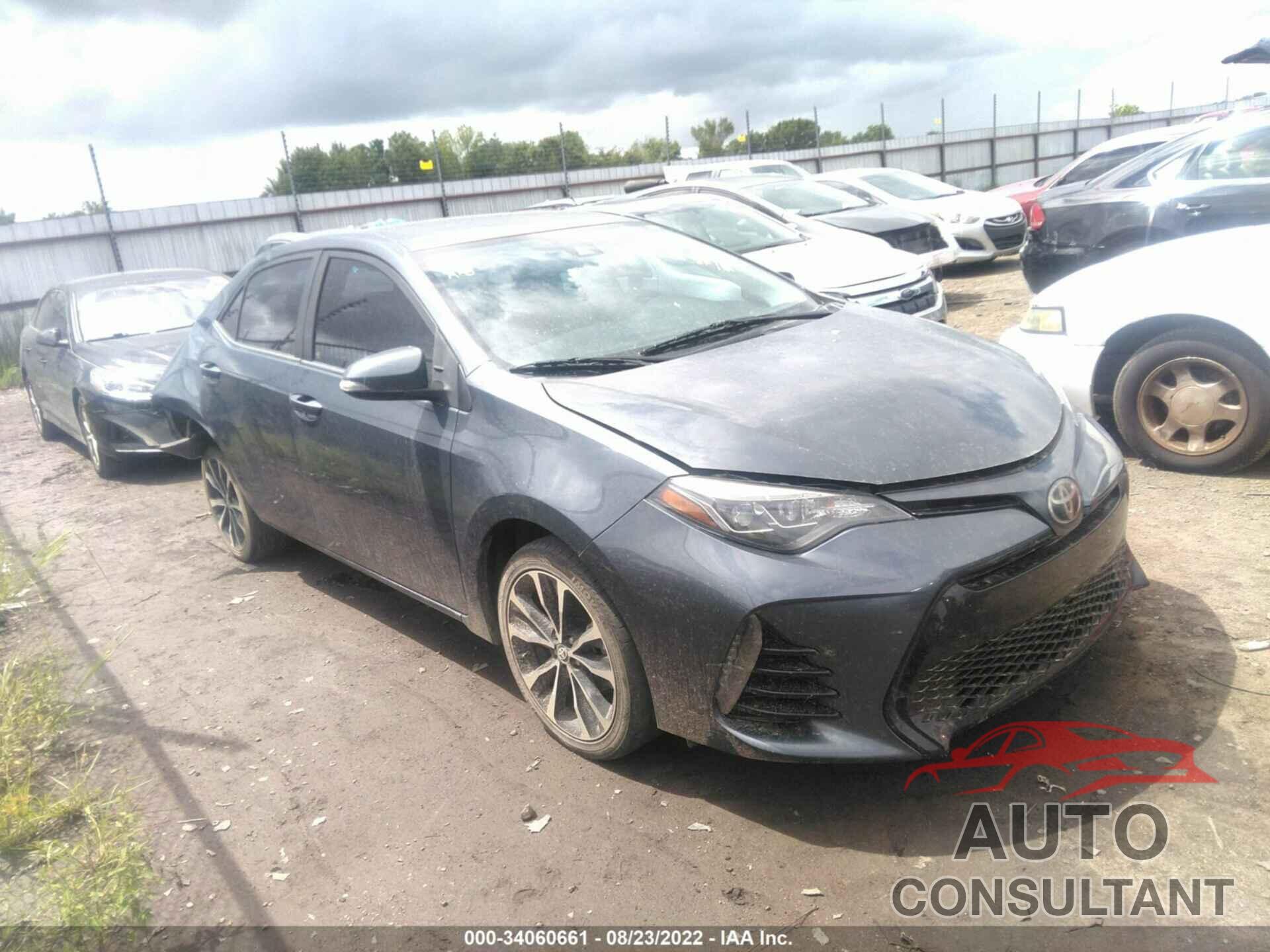 TOYOTA COROLLA 2017 - 5YFBURHE8HP678501