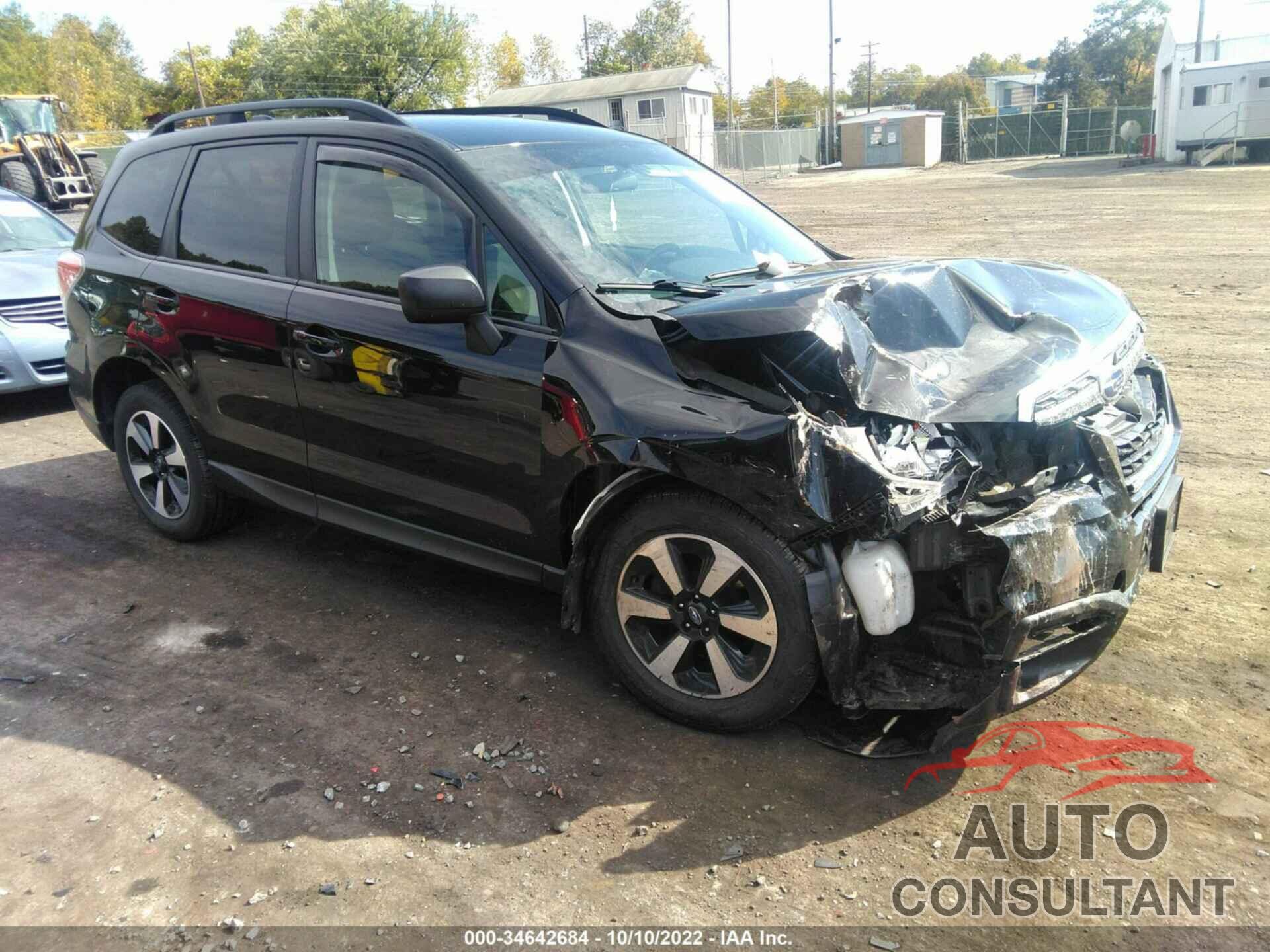 SUBARU FORESTER 2018 - JF2SJABC7JH559696