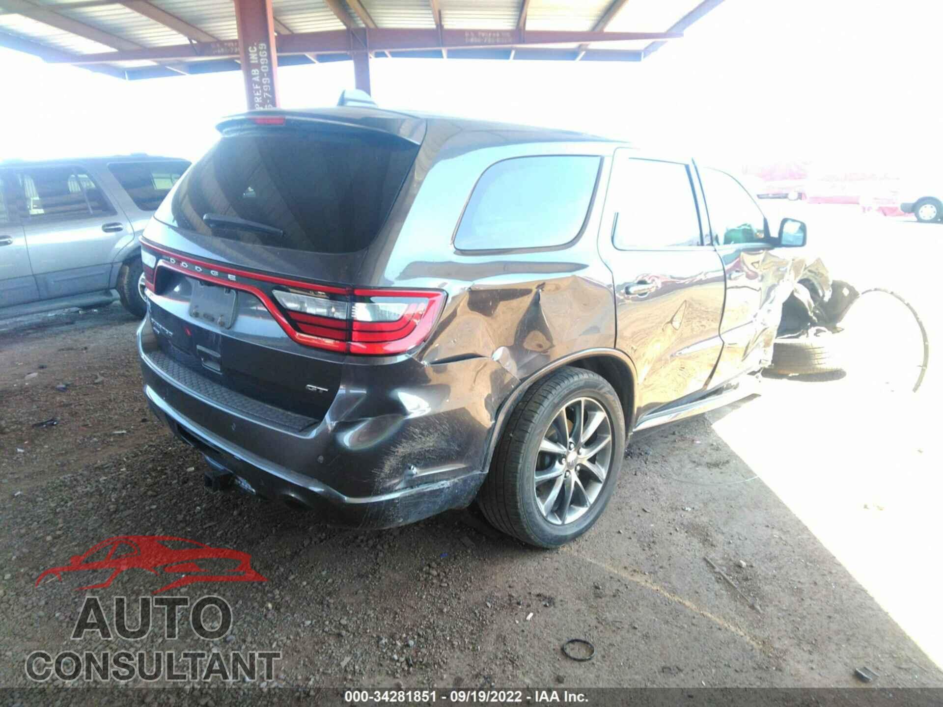 DODGE DURANGO 2017 - 1C4RDJDG1HC905110