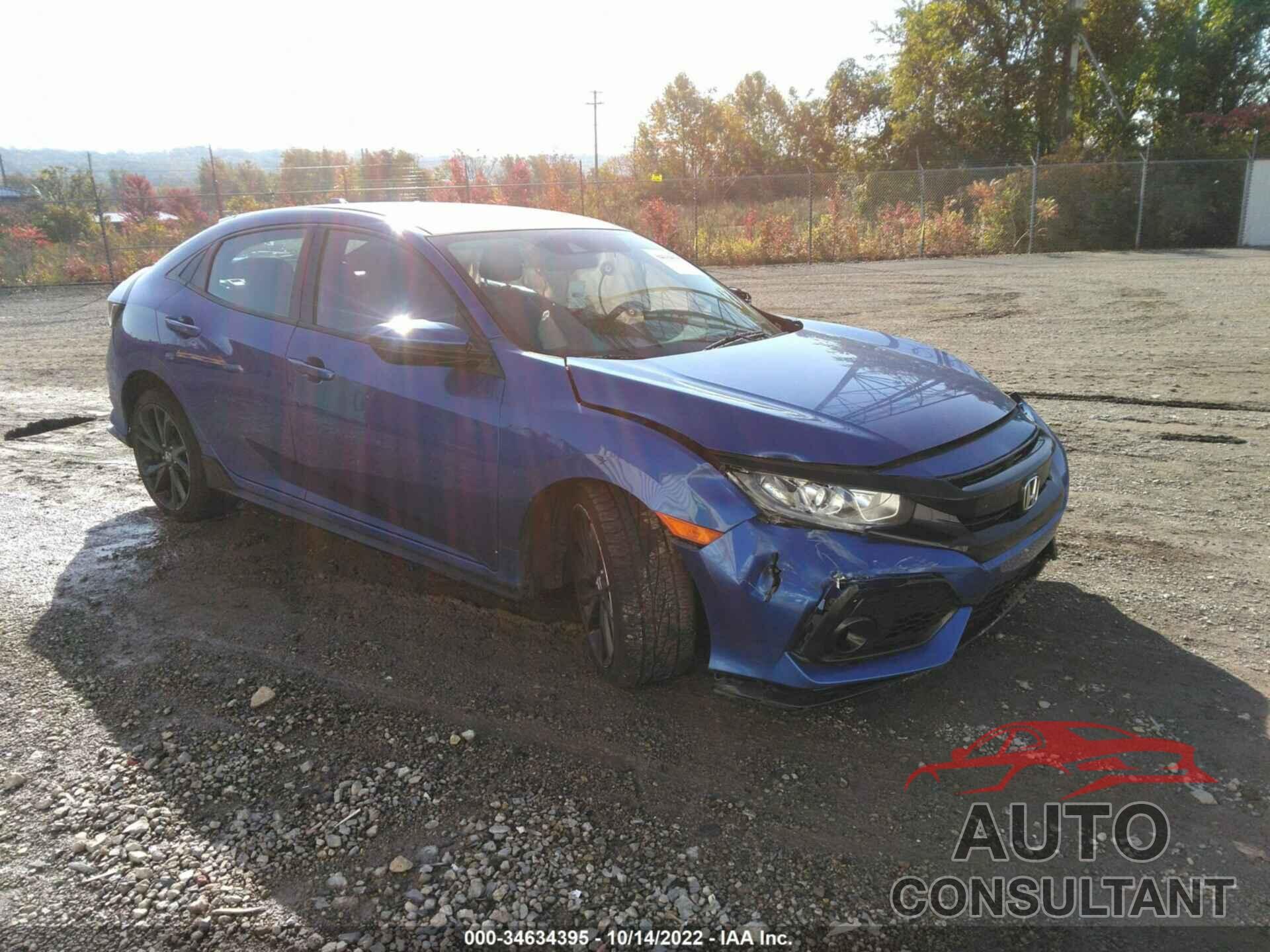 HONDA CIVIC HATCHBACK 2019 - SHHFK7H46KU411880