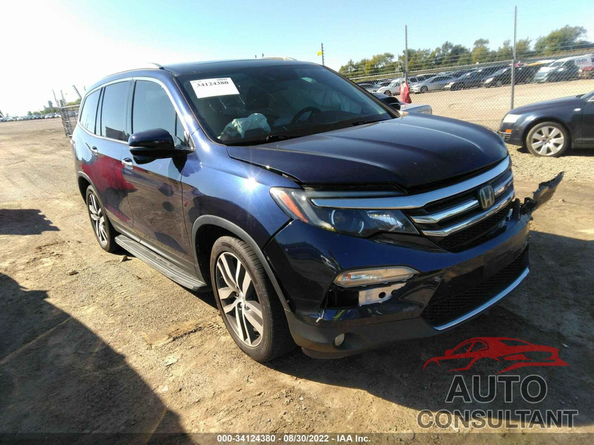 HONDA PILOT 2016 - 5FNYF6H96GB073604