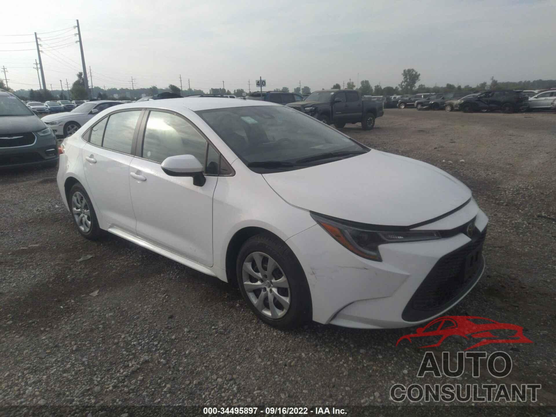 TOYOTA COROLLA 2022 - 5YFEPMAE0NP275903