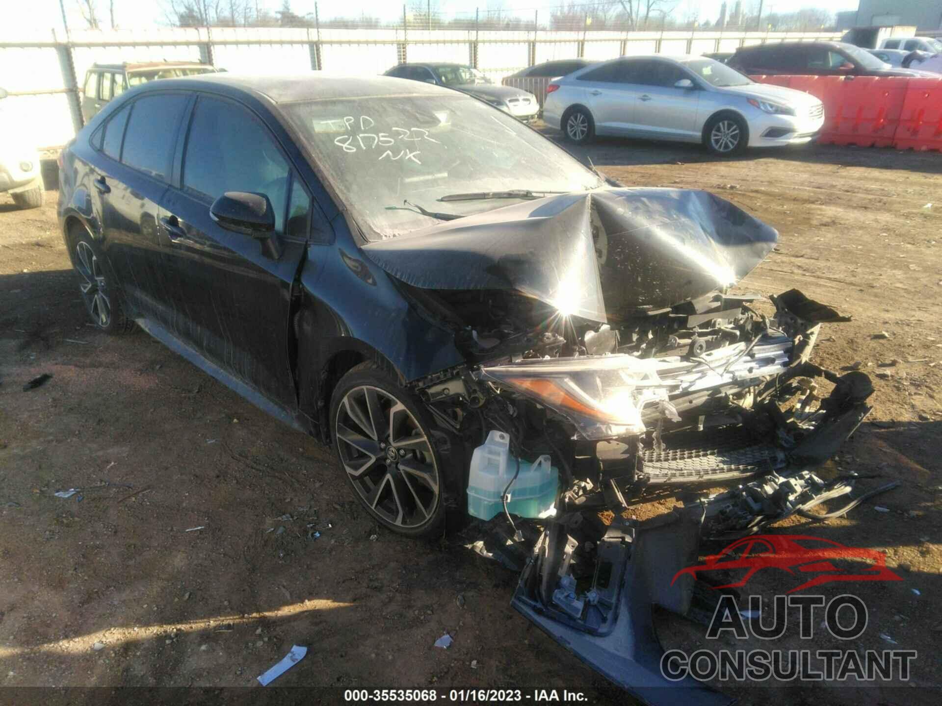 TOYOTA COROLLA 2021 - JTDS4MCE1MJ080470