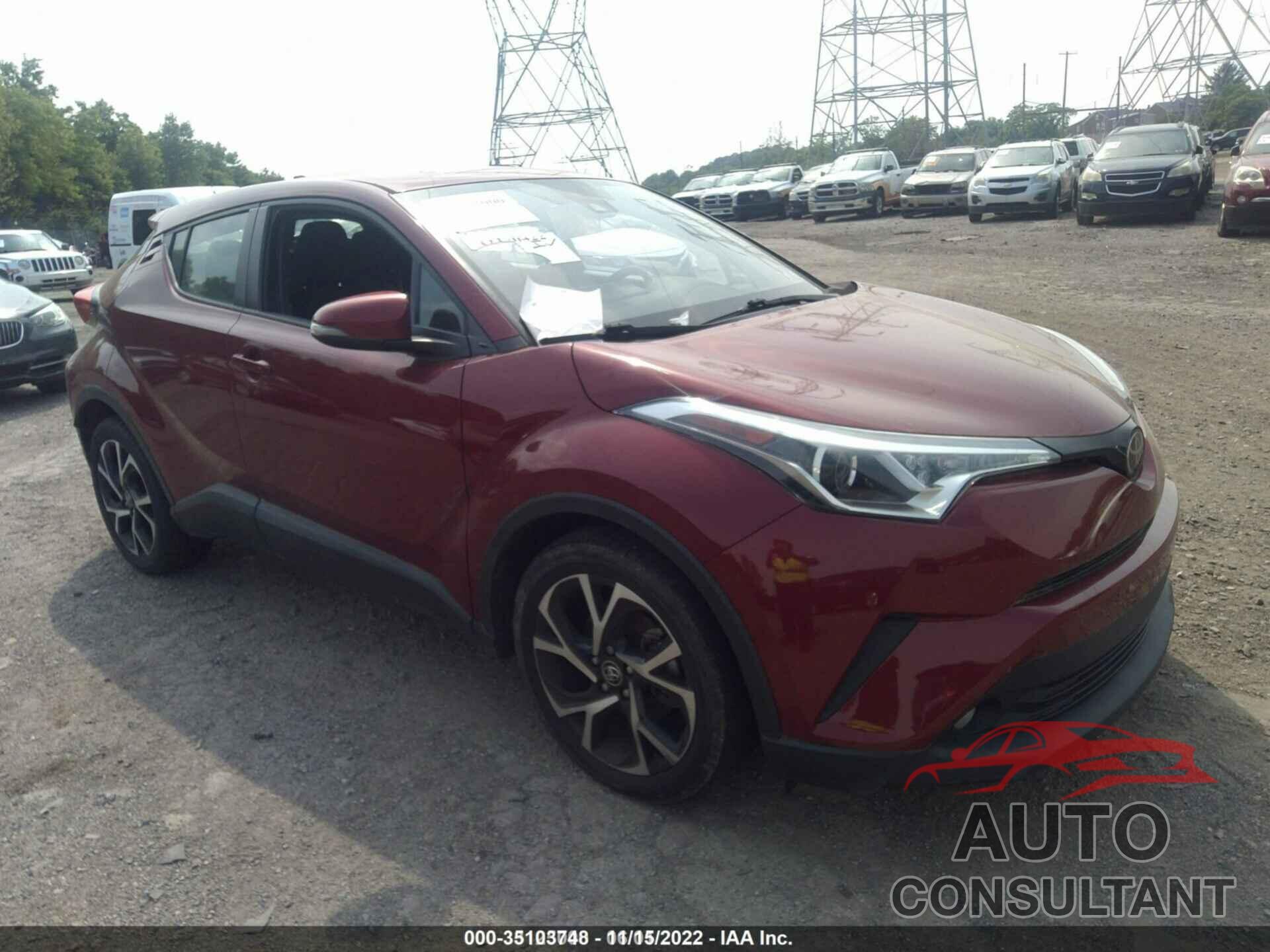 TOYOTA C-HR 2018 - NMTKHMBX1JR025652