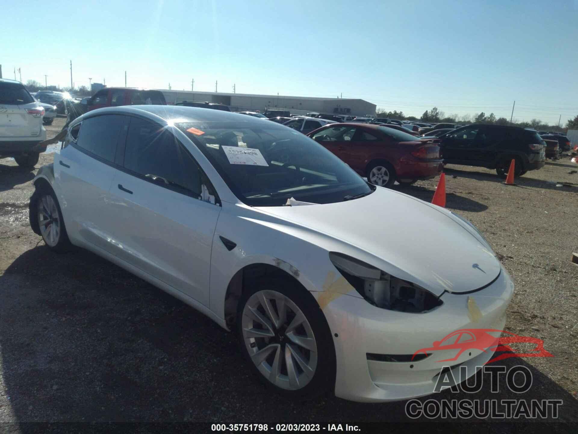 TESLA MODEL 3 2021 - 5YJ3E1EA7MF870356