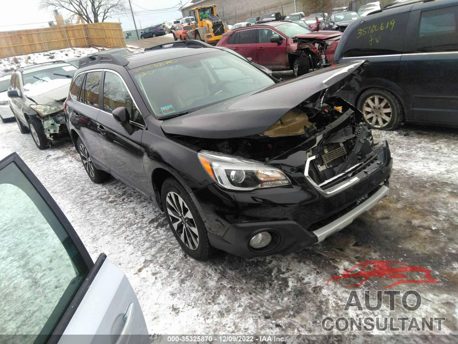 SUBARU OUTBACK 2016 - 4S4BSANC0G3272497