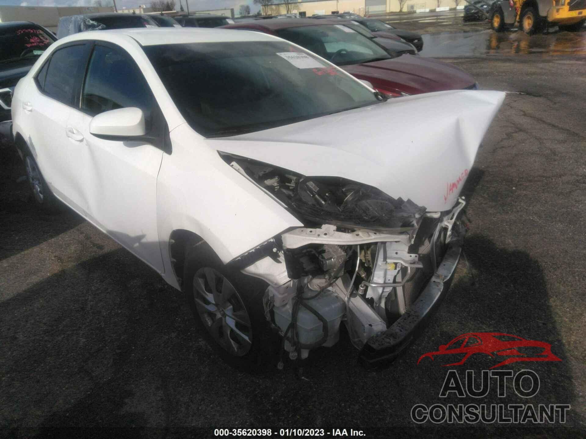 TOYOTA COROLLA 2016 - 2T1BURHE7GC669139