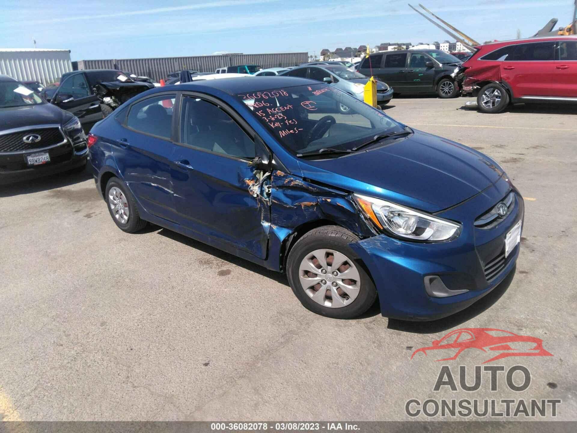 HYUNDAI ACCENT 2015 - KMHCT4AE7FU882805